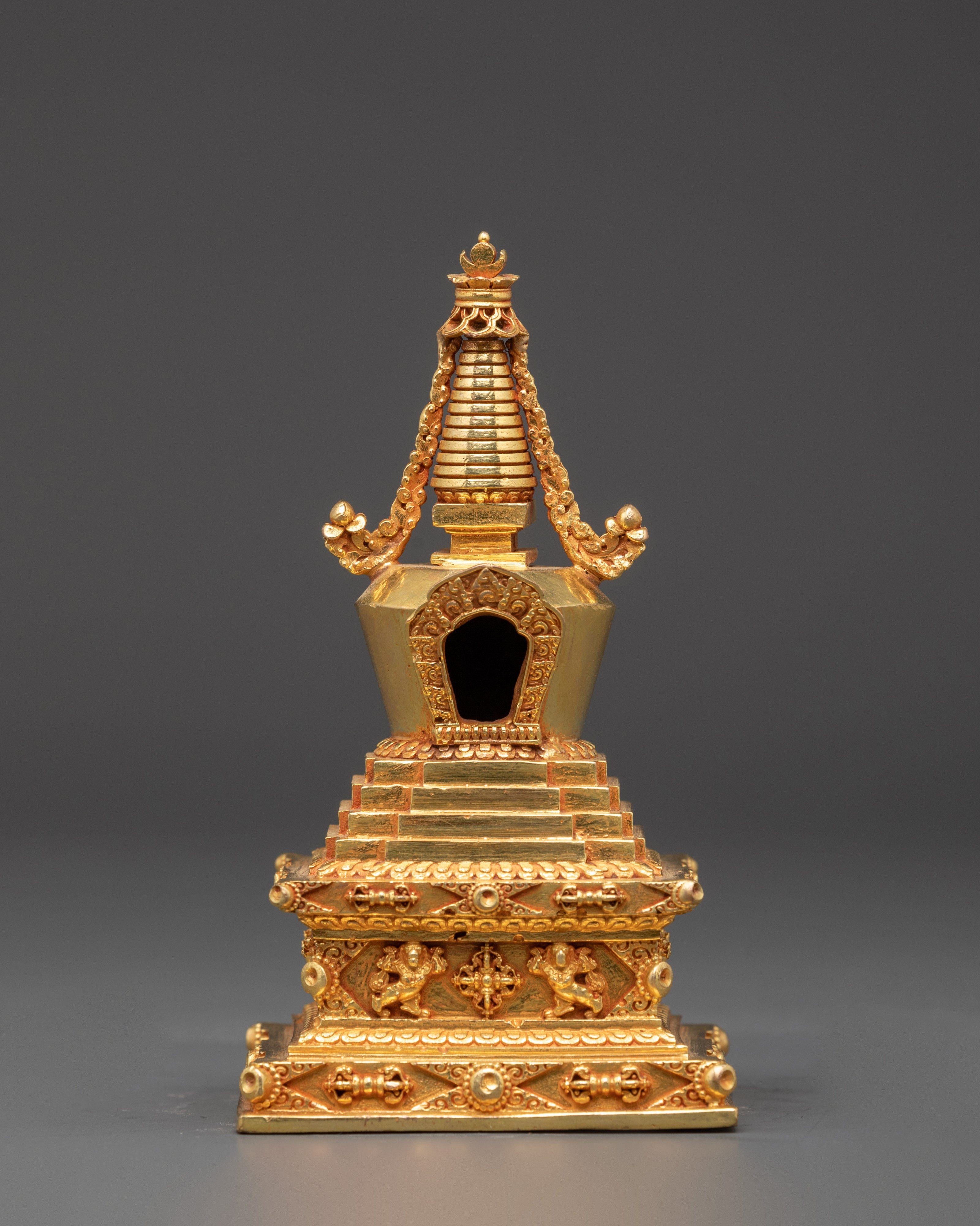 Tibetan buddhist ritual shrine