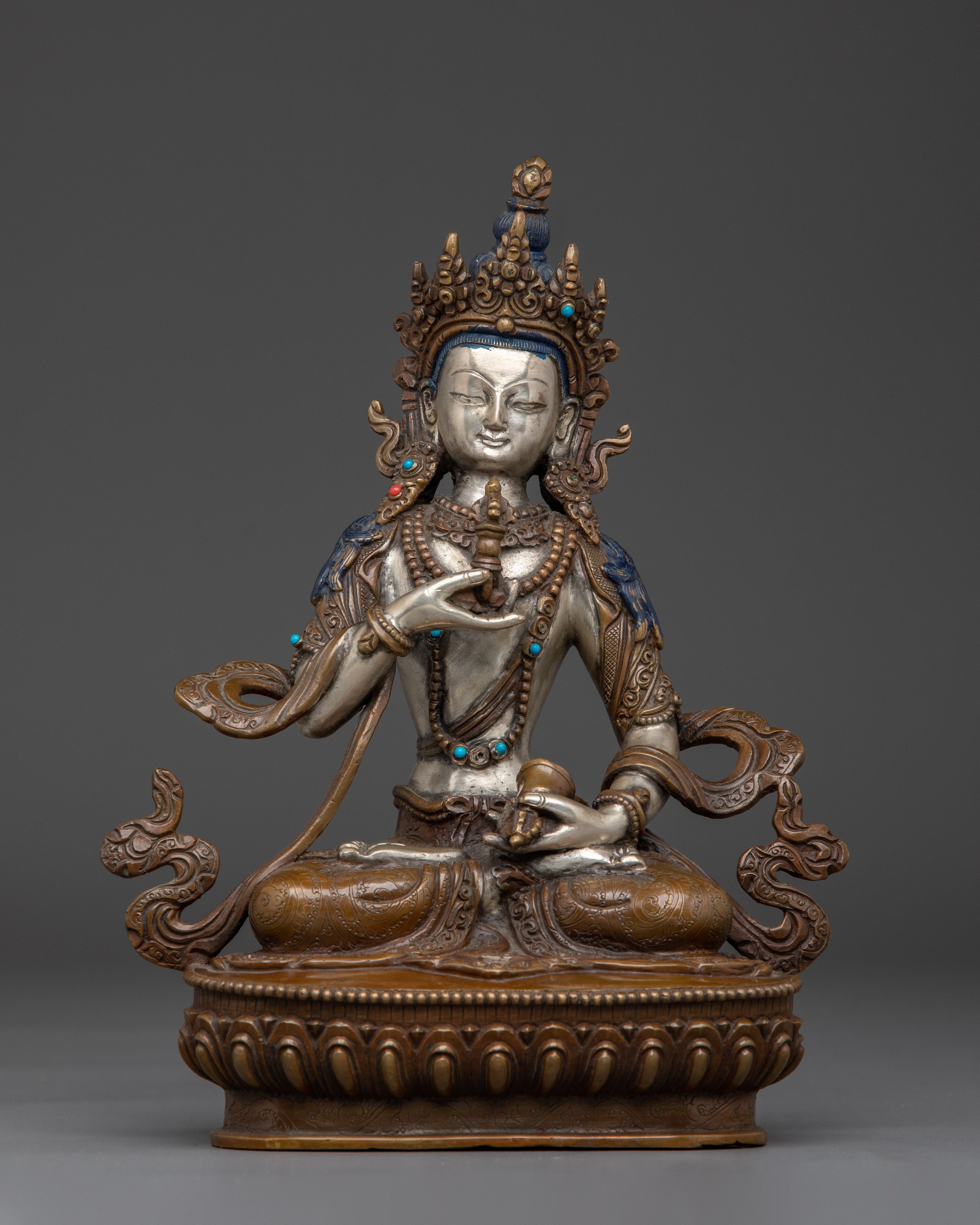 Copper Buddhist Artwork of Vajrasattva