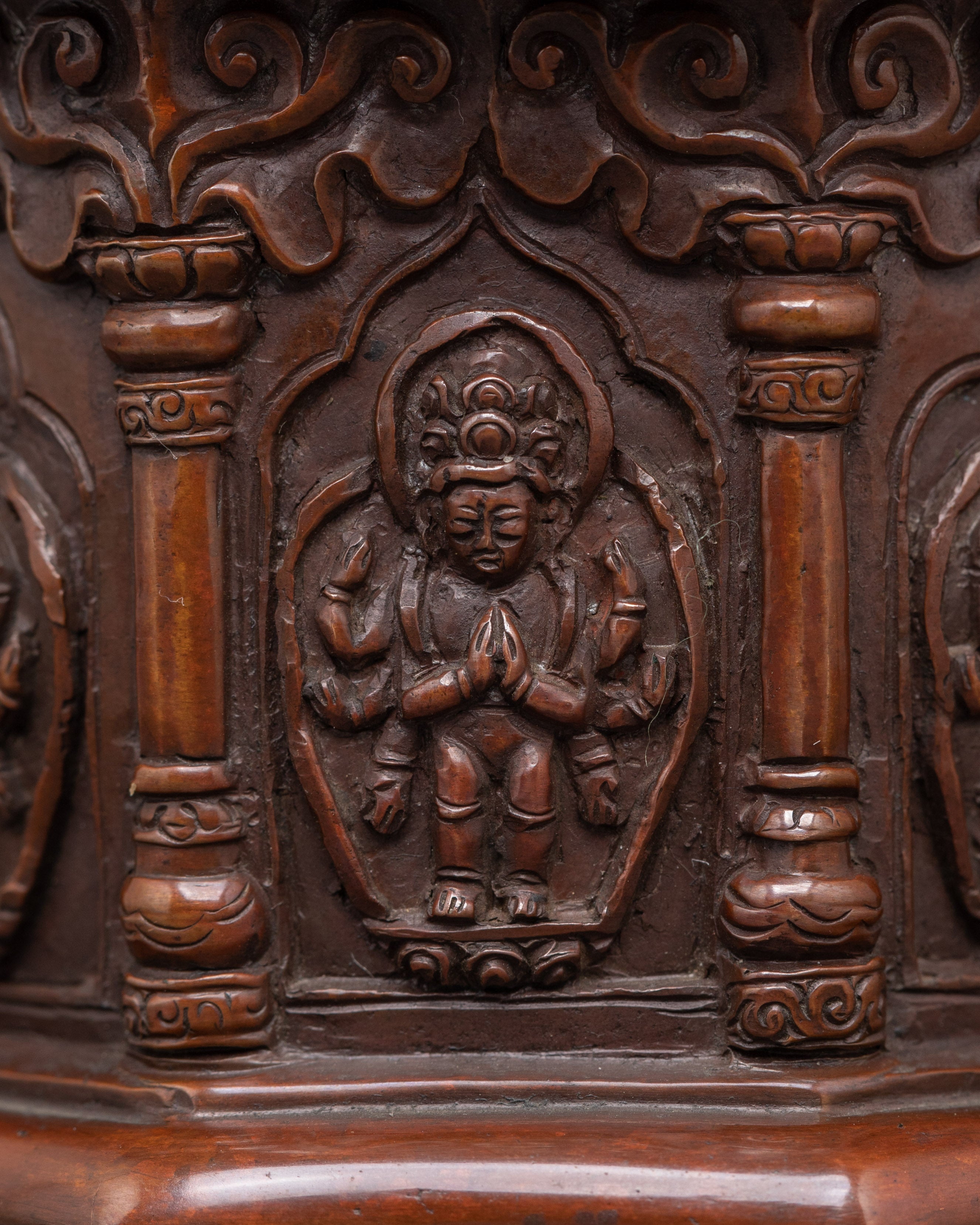Buddhist Dharma Dhatu Sculpture | Sacred Symbol of Mindful Enlightenment