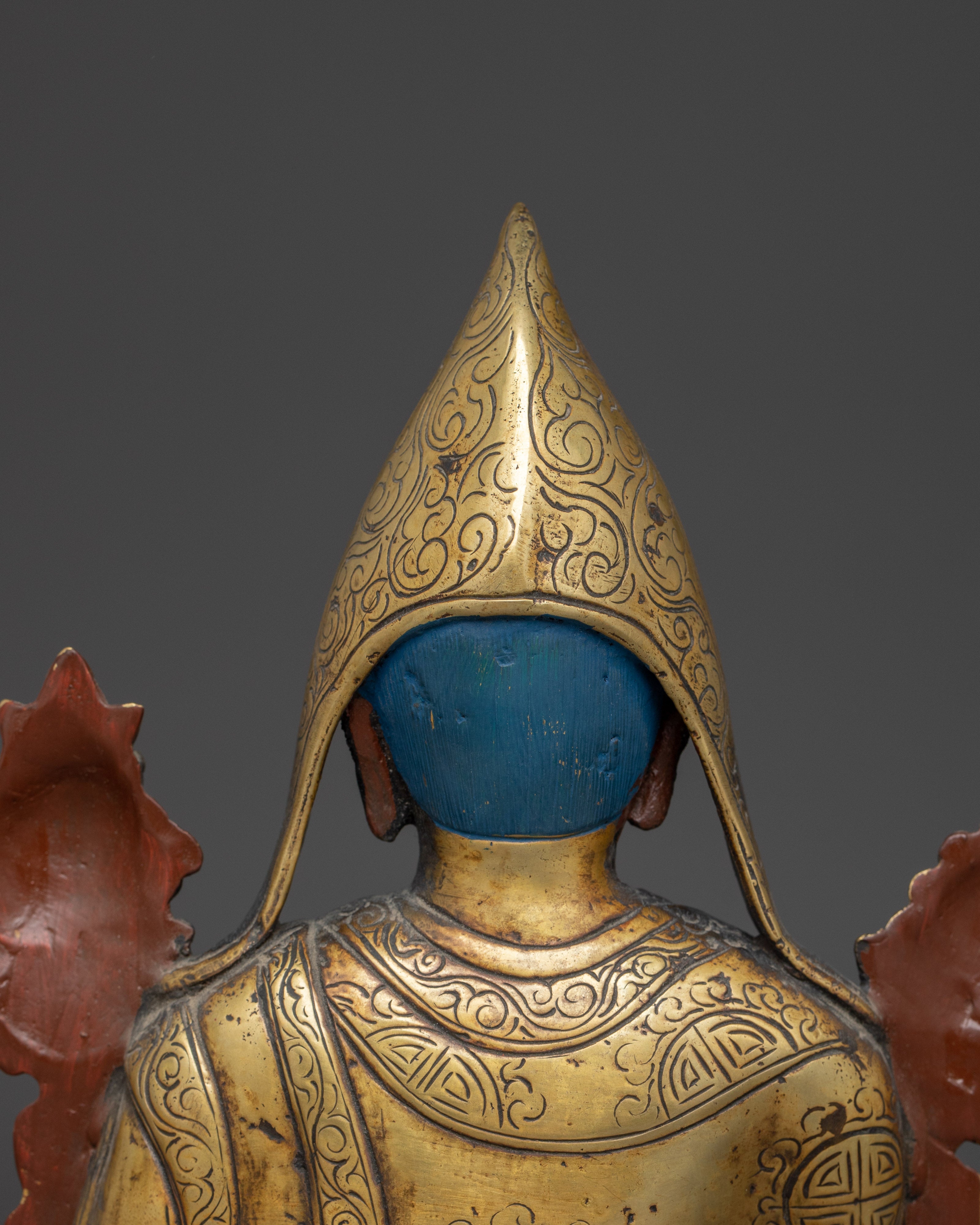 Buddhist Master Tsongkhapa Statue | Philosopher and Spiritual Teacher