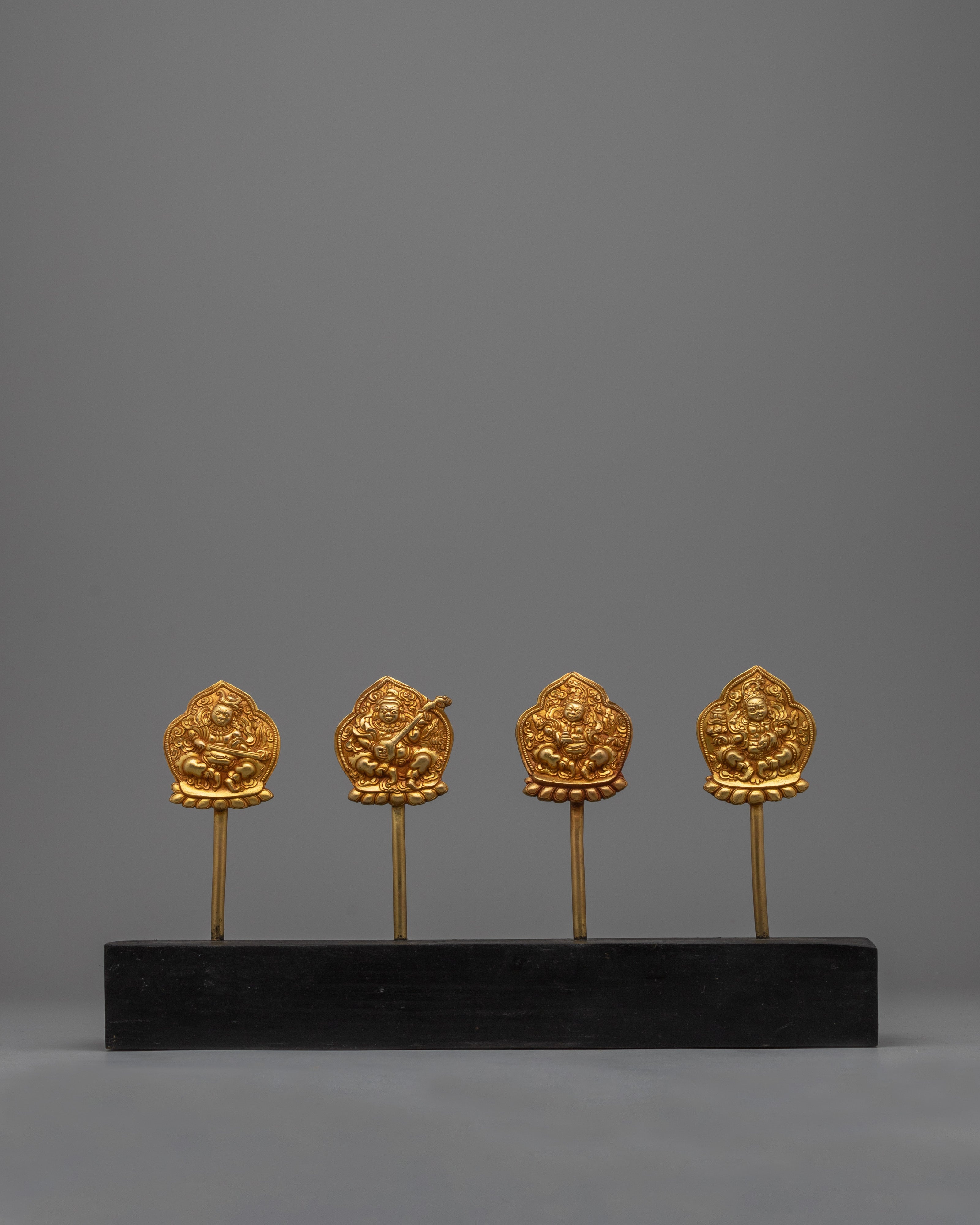 Sacred Dzambhala Statue with Stand