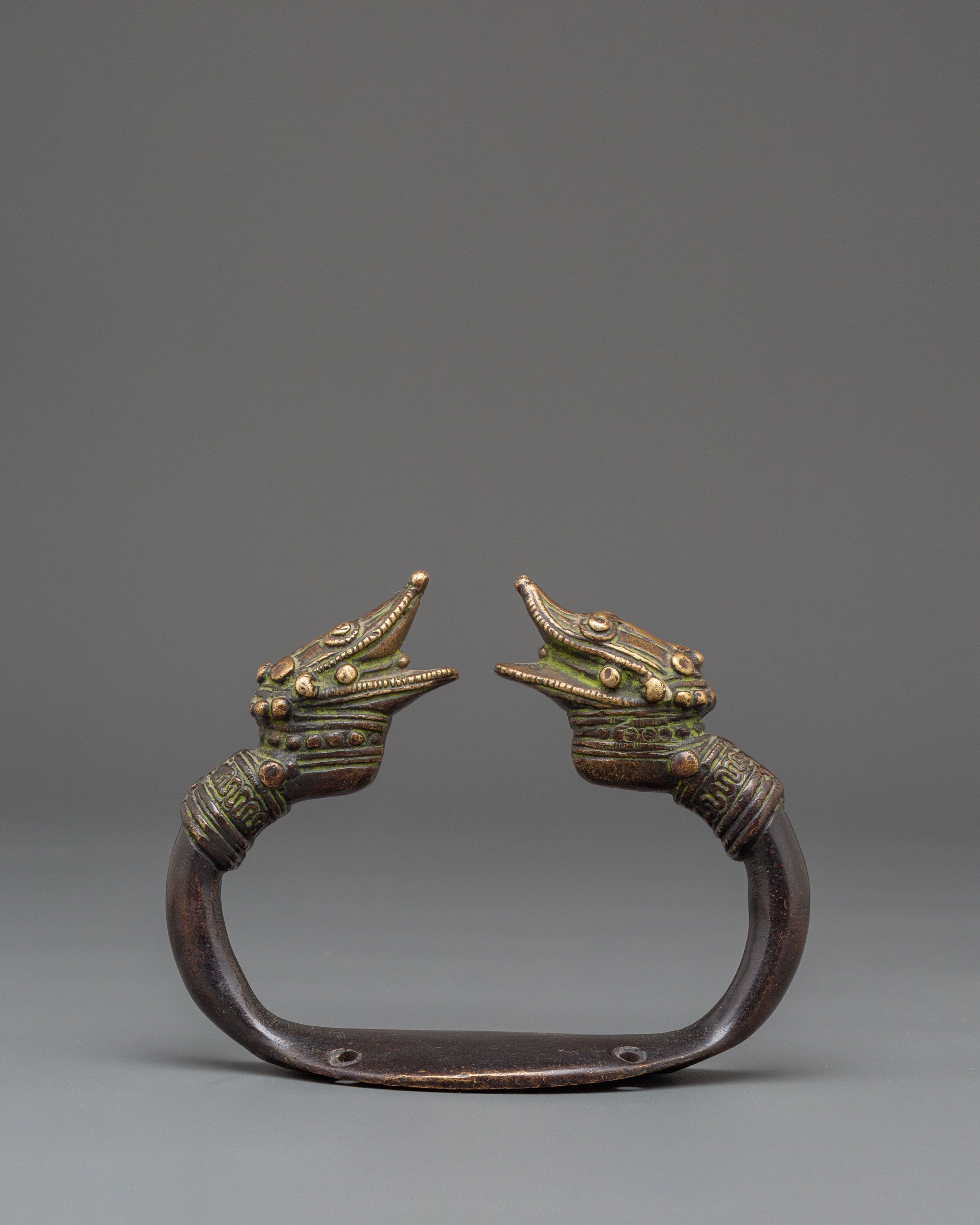 Handcrafted Makara Door Handle