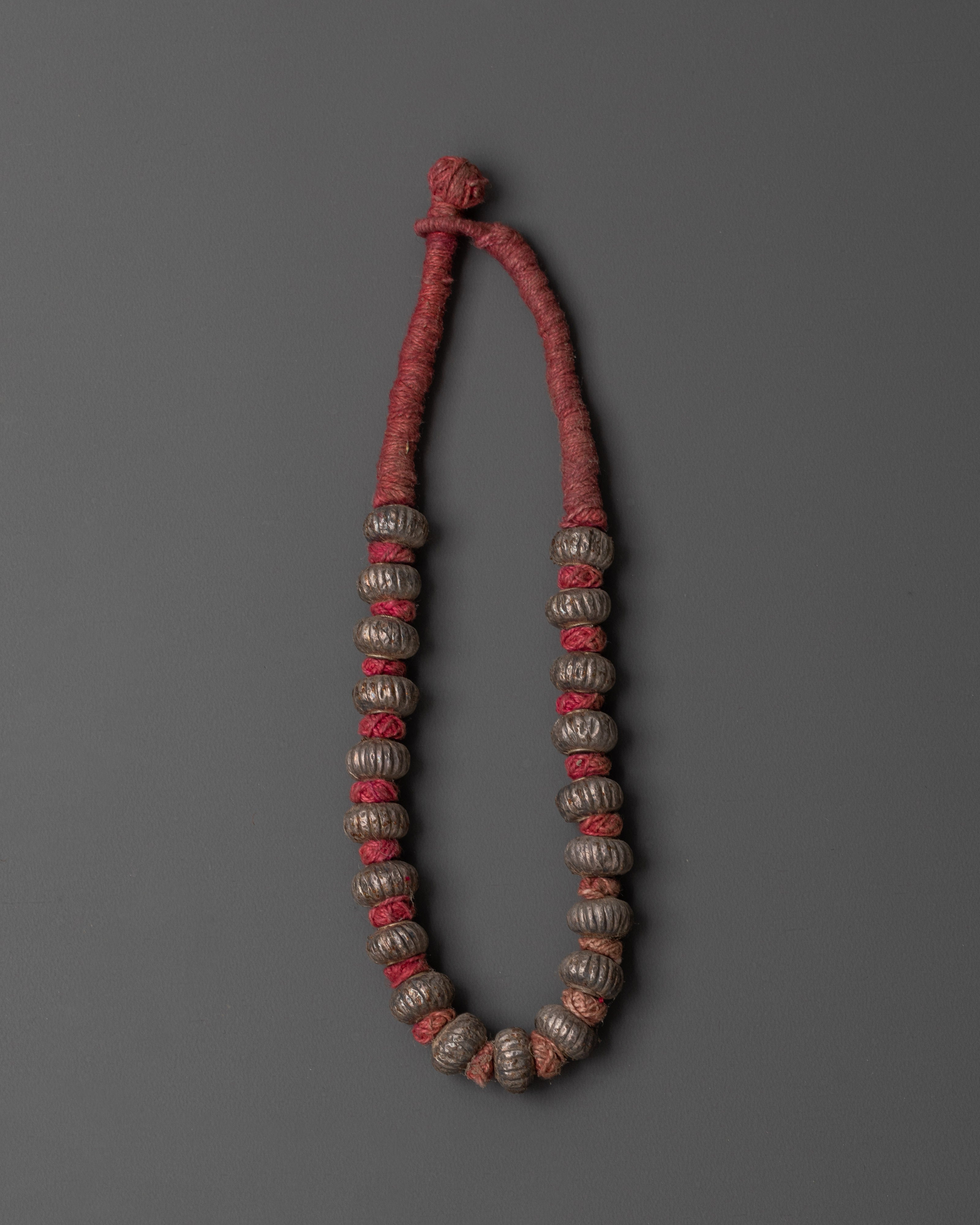 Traditional Silver Mala | Beads for Mindfulness, Protection and Spiritual Practice