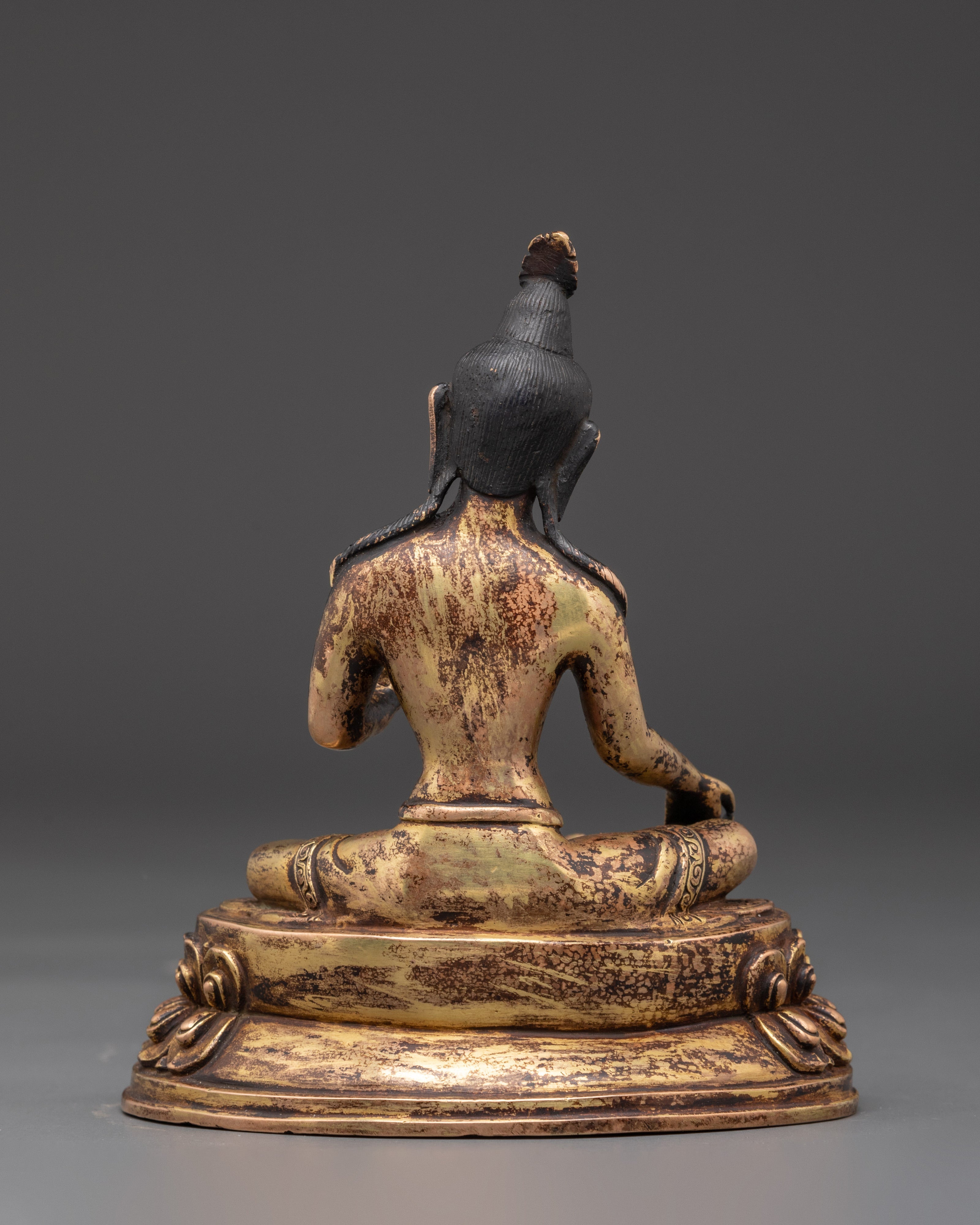 Handcrafted Green Tara Copper Statue | Tibetan Buddhist Goddess of Compassion
