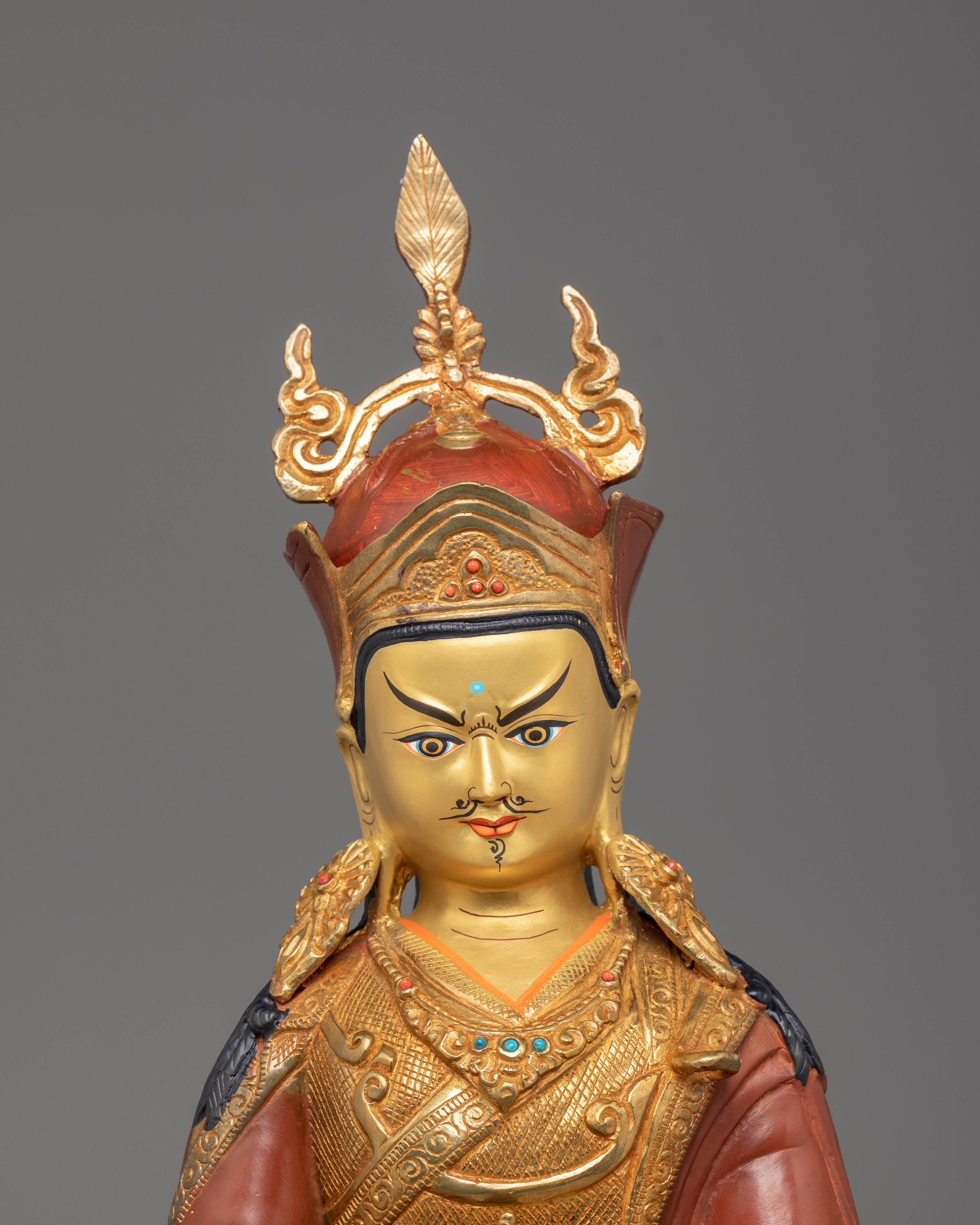 Guru Gyalpo Golden Statue | The Precious Master