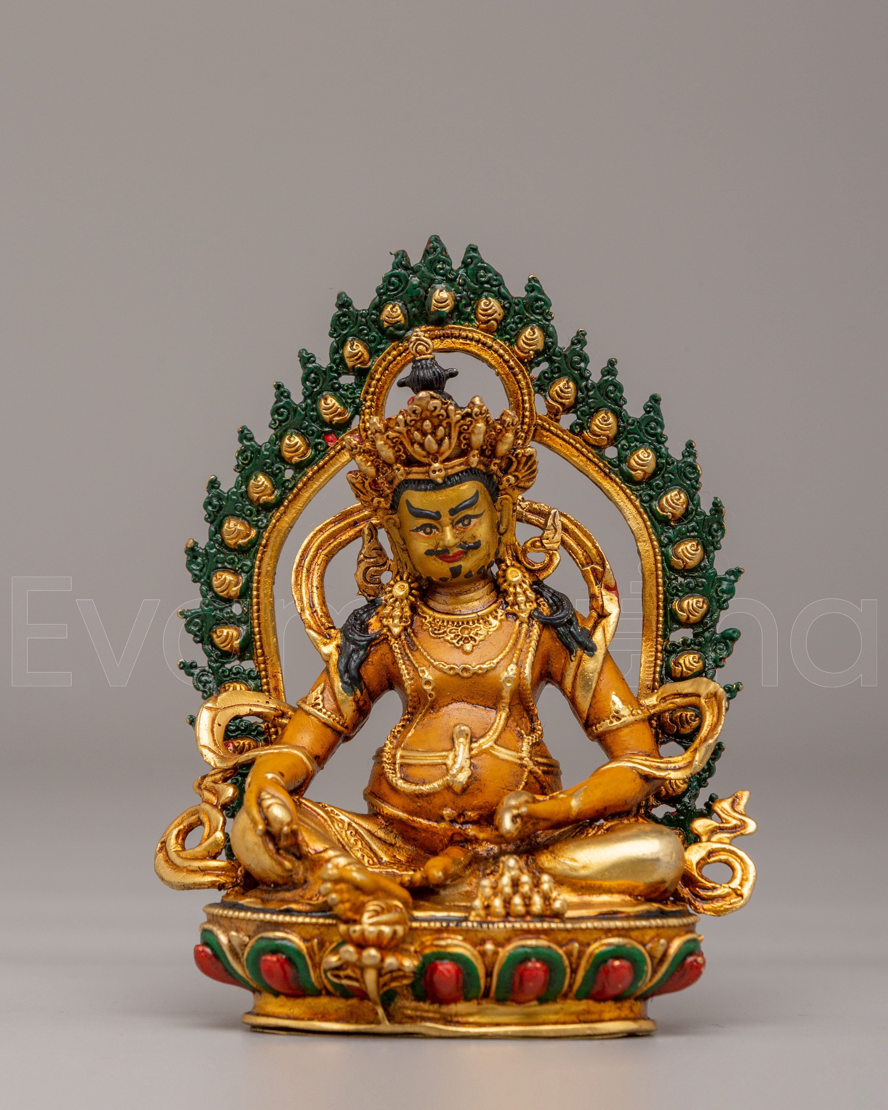 Sacred Dzambhala Shrine Statue