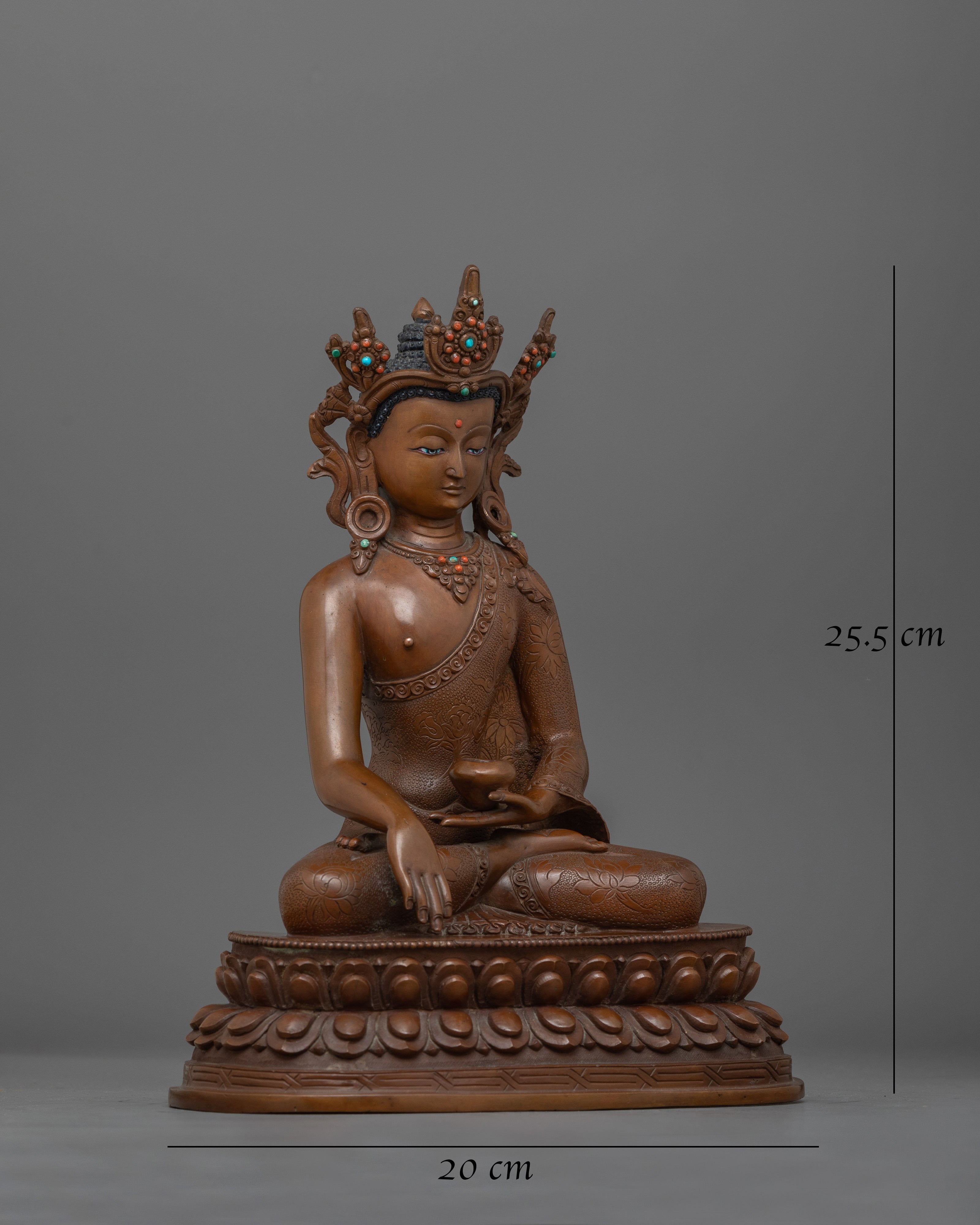 Crown Siddhartha Gautam Shakyamuni Buddha