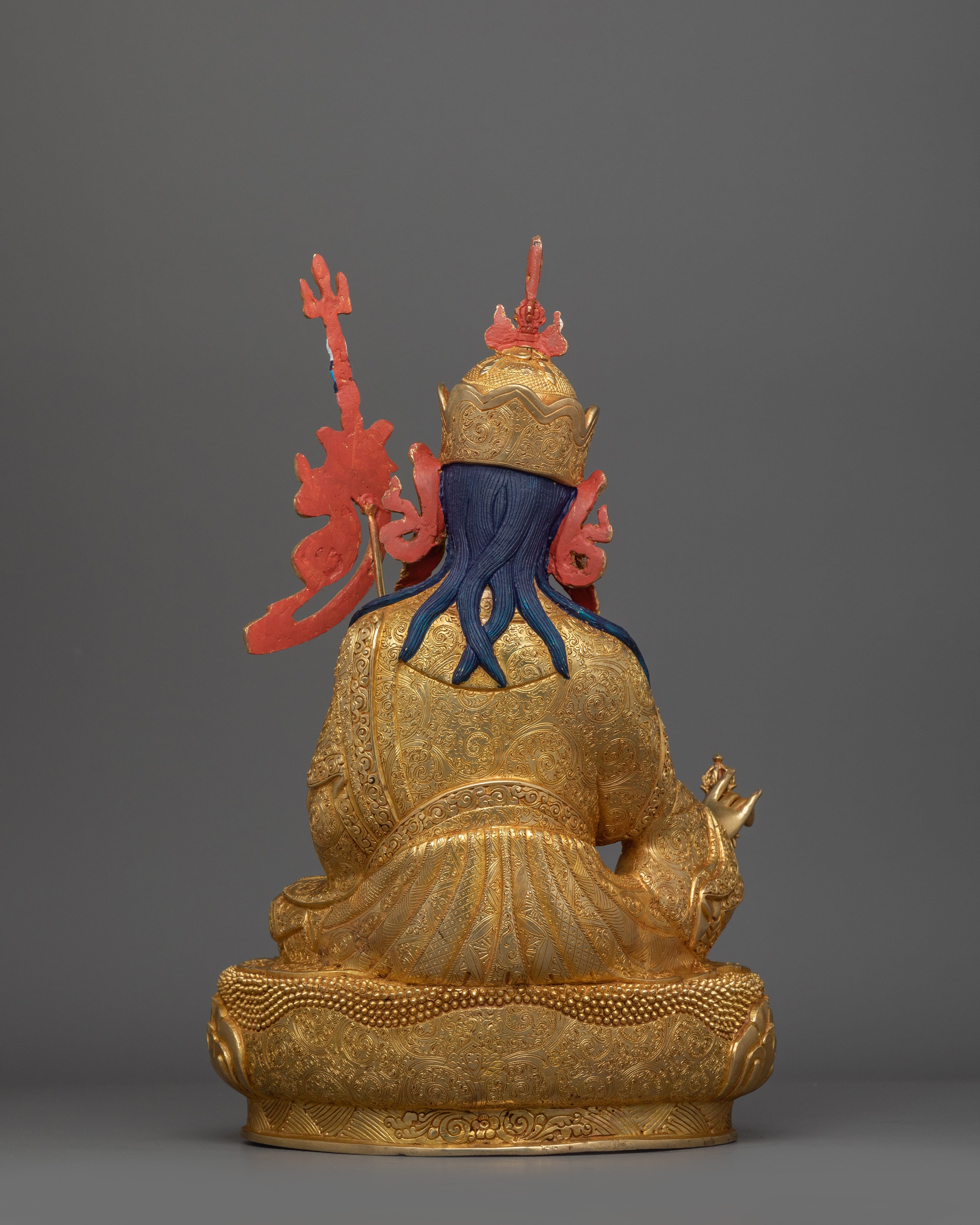 Handcrafted Tantric Guru Padmasambhava Statue | Guru Rinpoche Sculpture