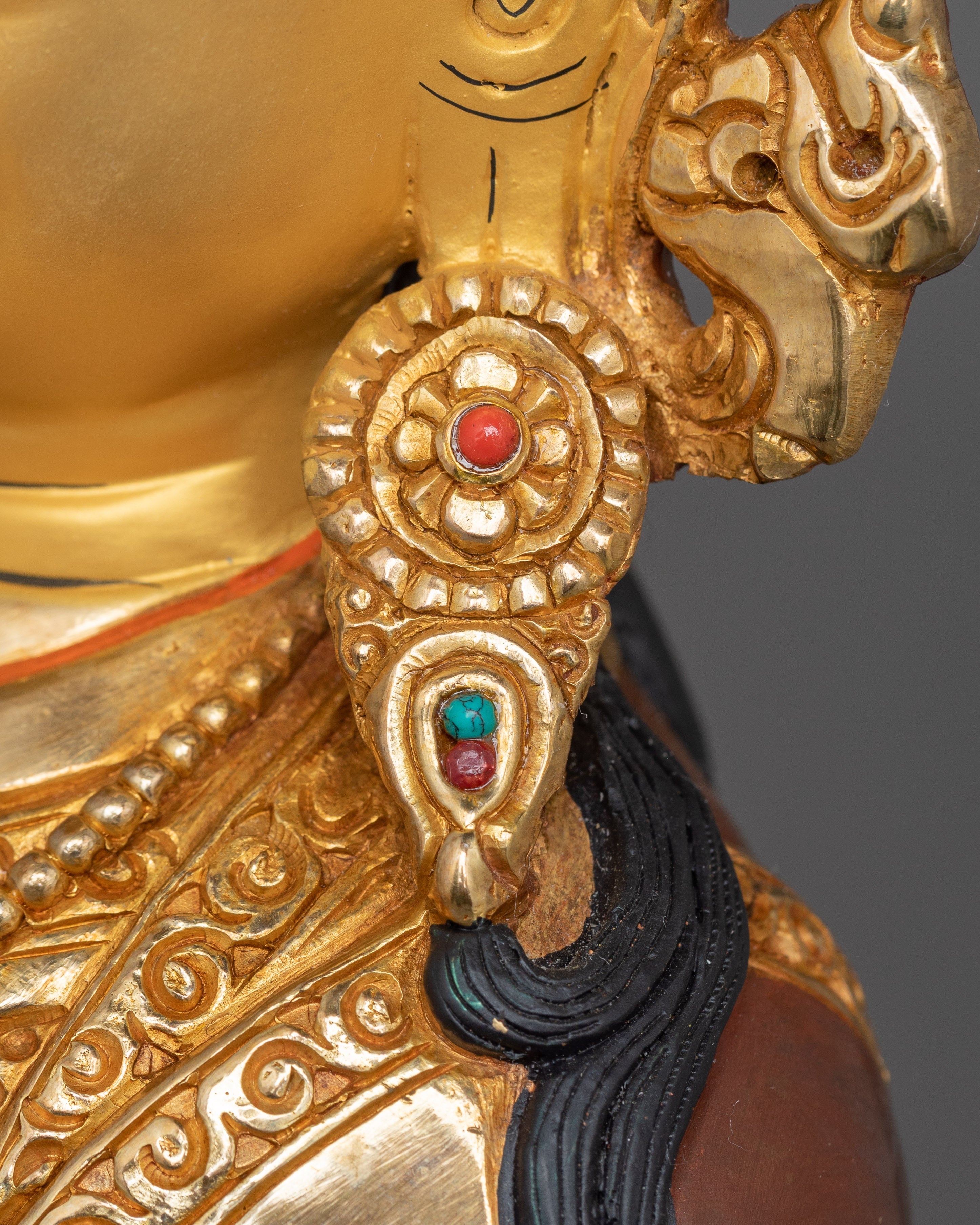 Tantric Master Guru Rinpoche Figurine | Padmasambhava Art