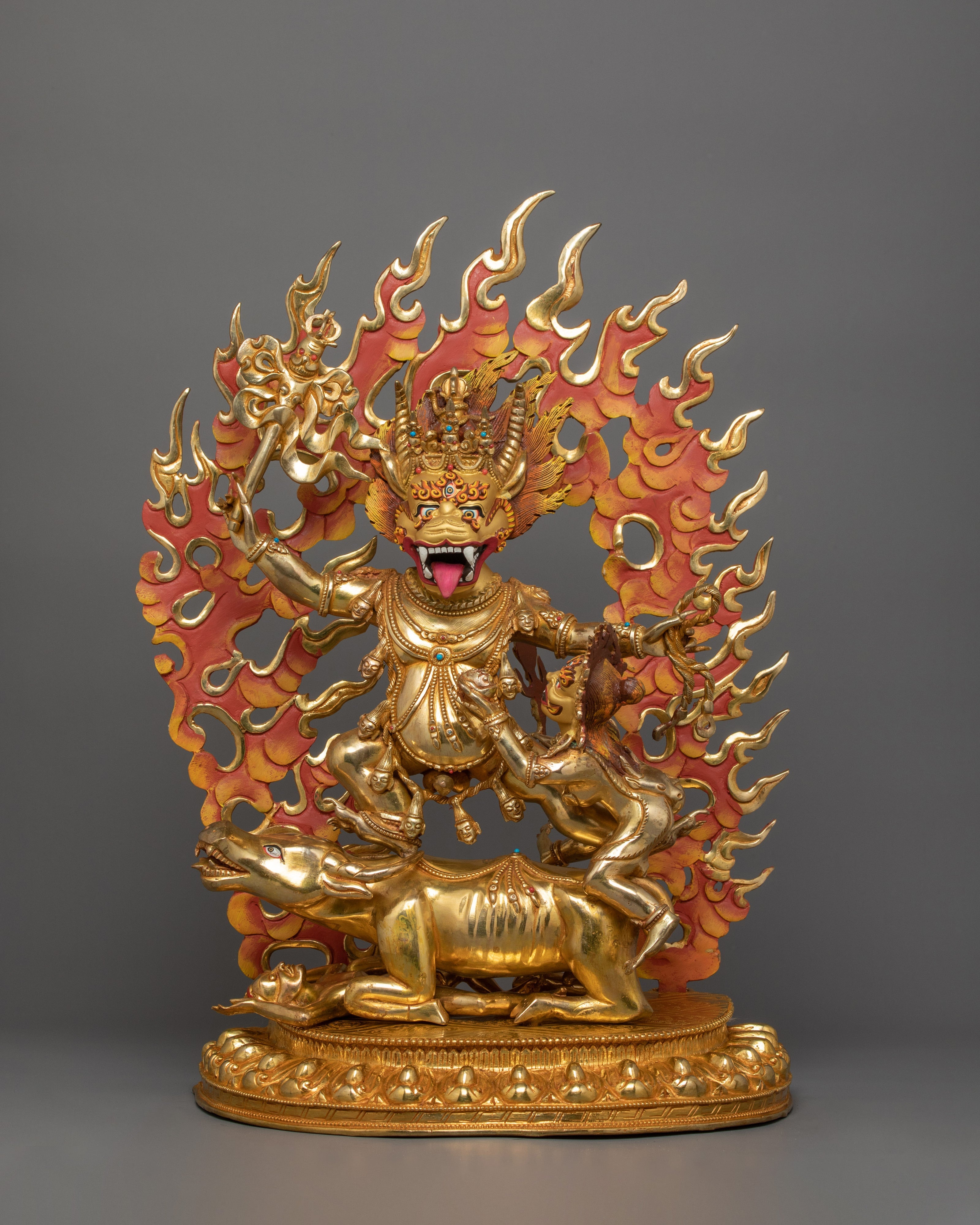 yama-dharmaraja-vajrabhairava-statue
