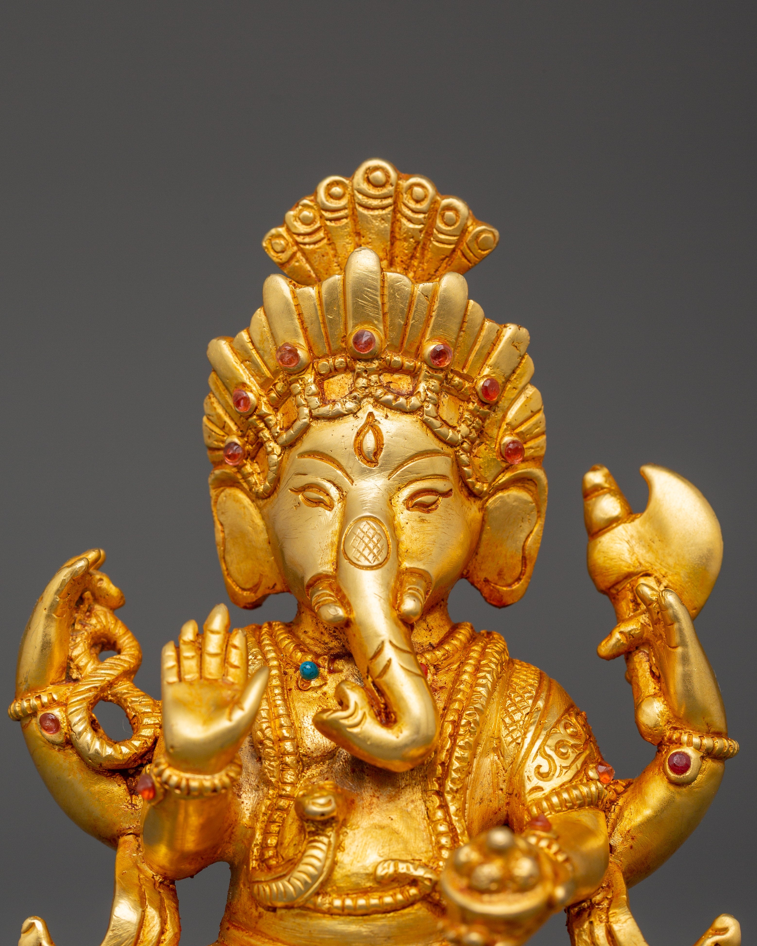 Lord Ganesha Hindu Deity Statue | Sculpture for Prosperity and Protection