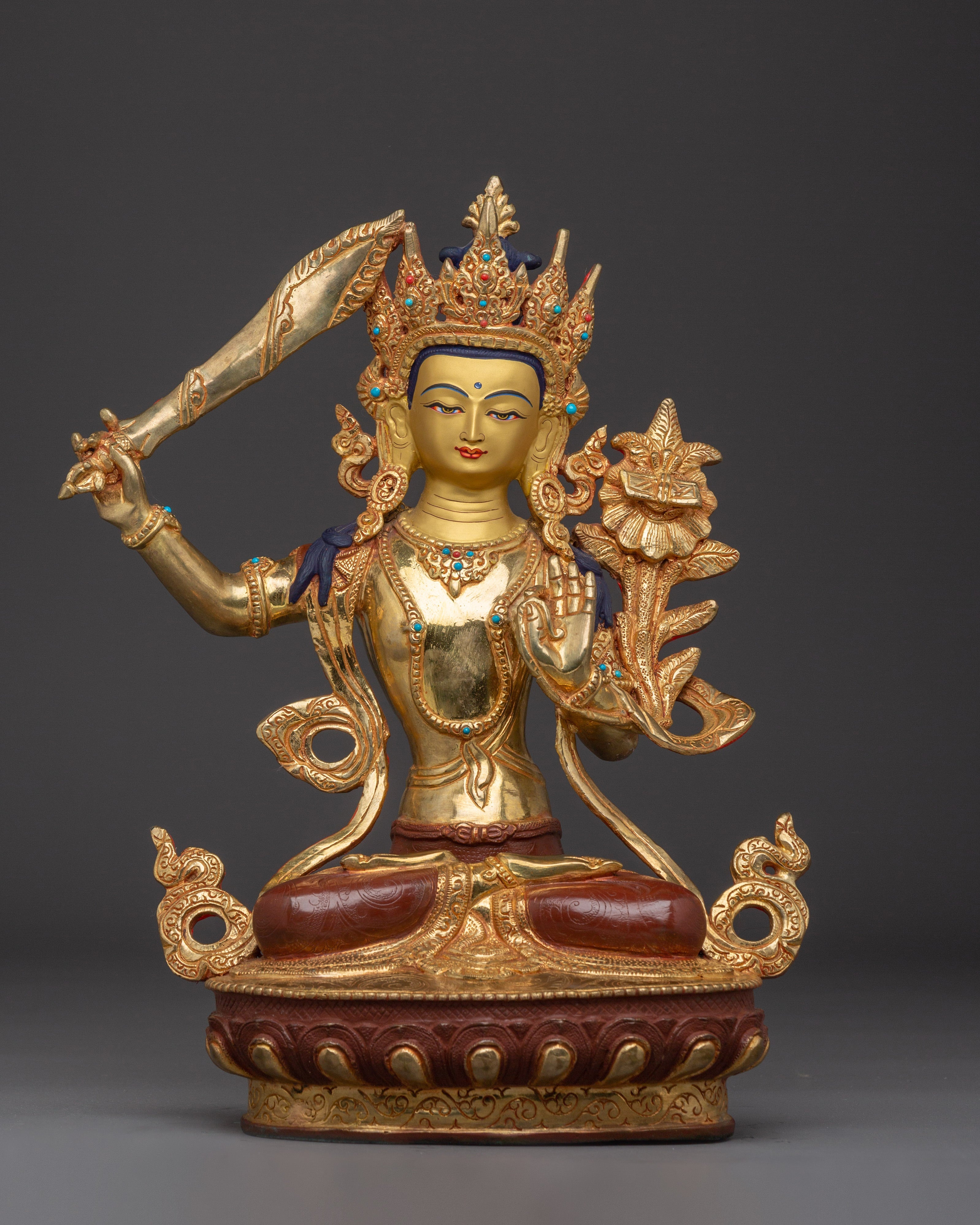 manjushri-tibetan-wisdom-deity-statue
