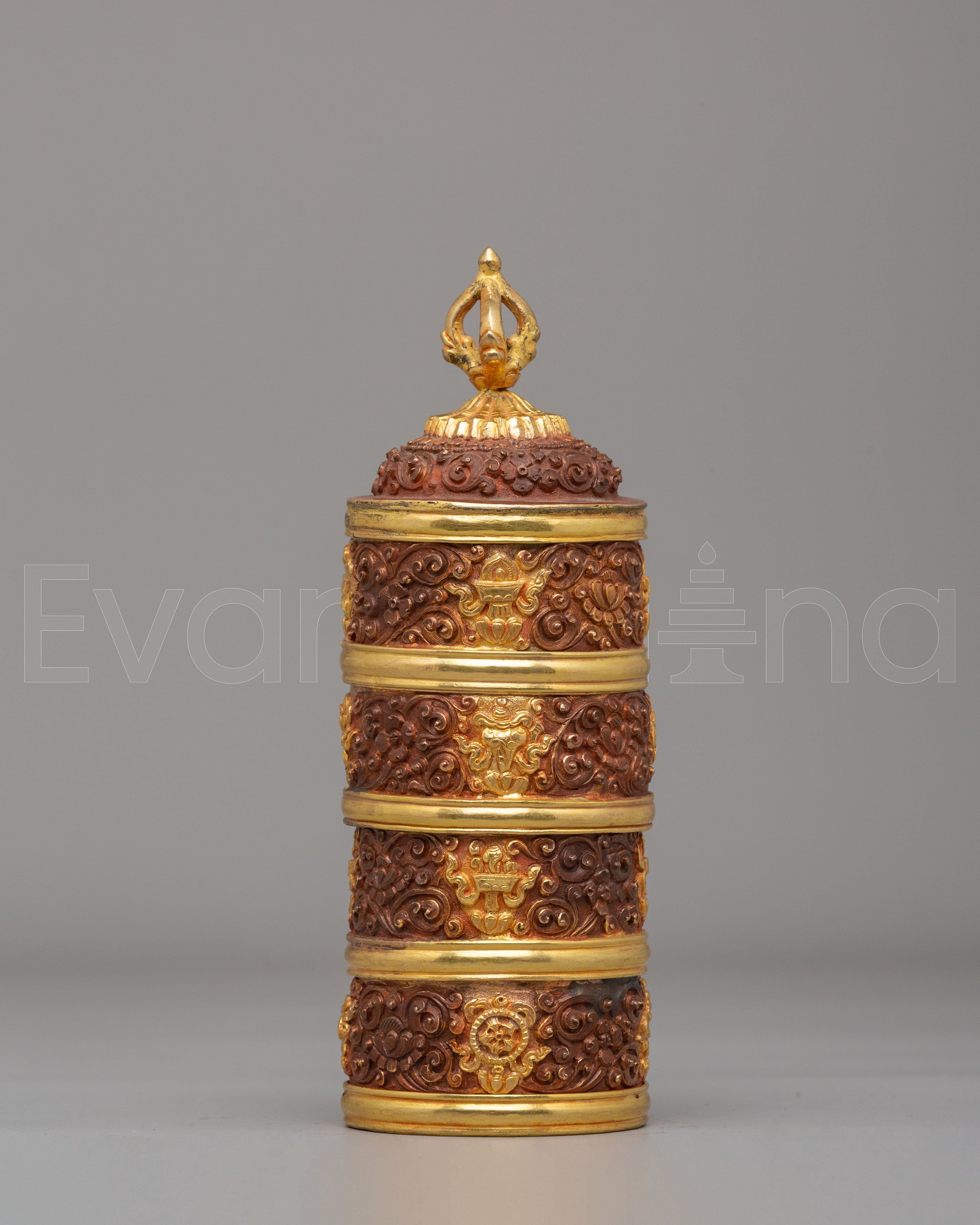 Traditional Buddhist Ritual Rice Pot