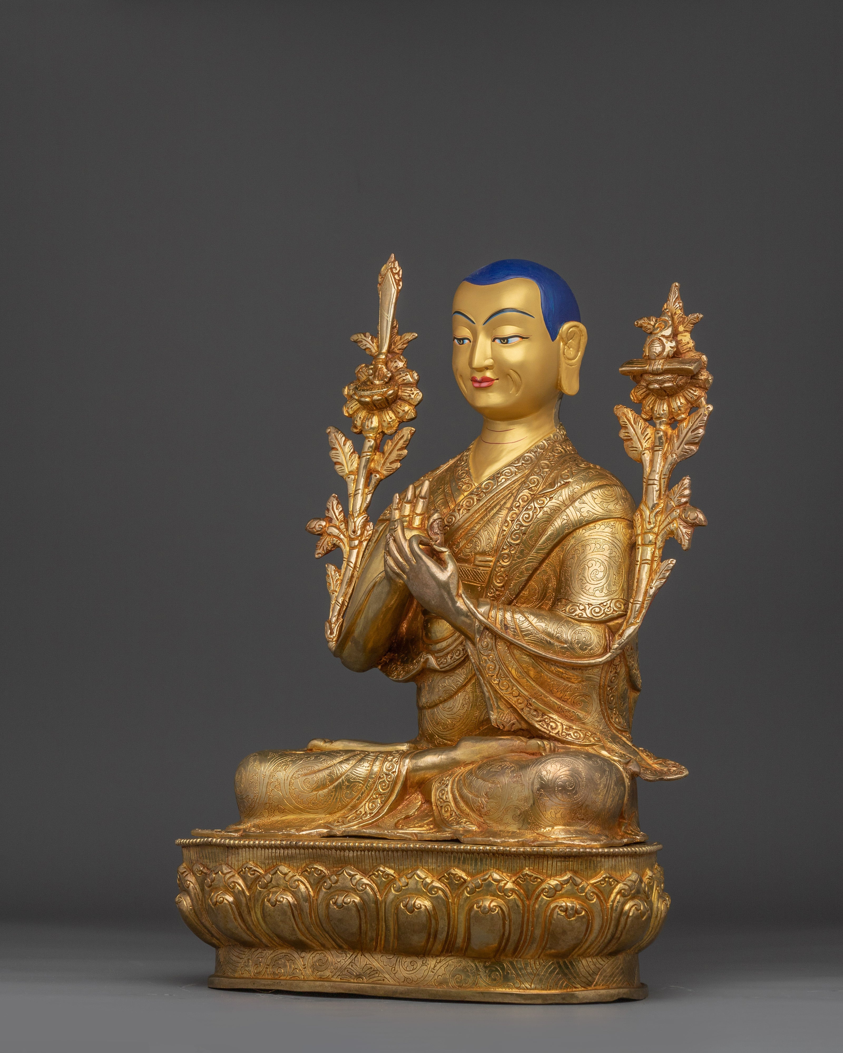 Lobsang Drakpa Statue | Tshongkhapa - Tibetan Religious Guru
