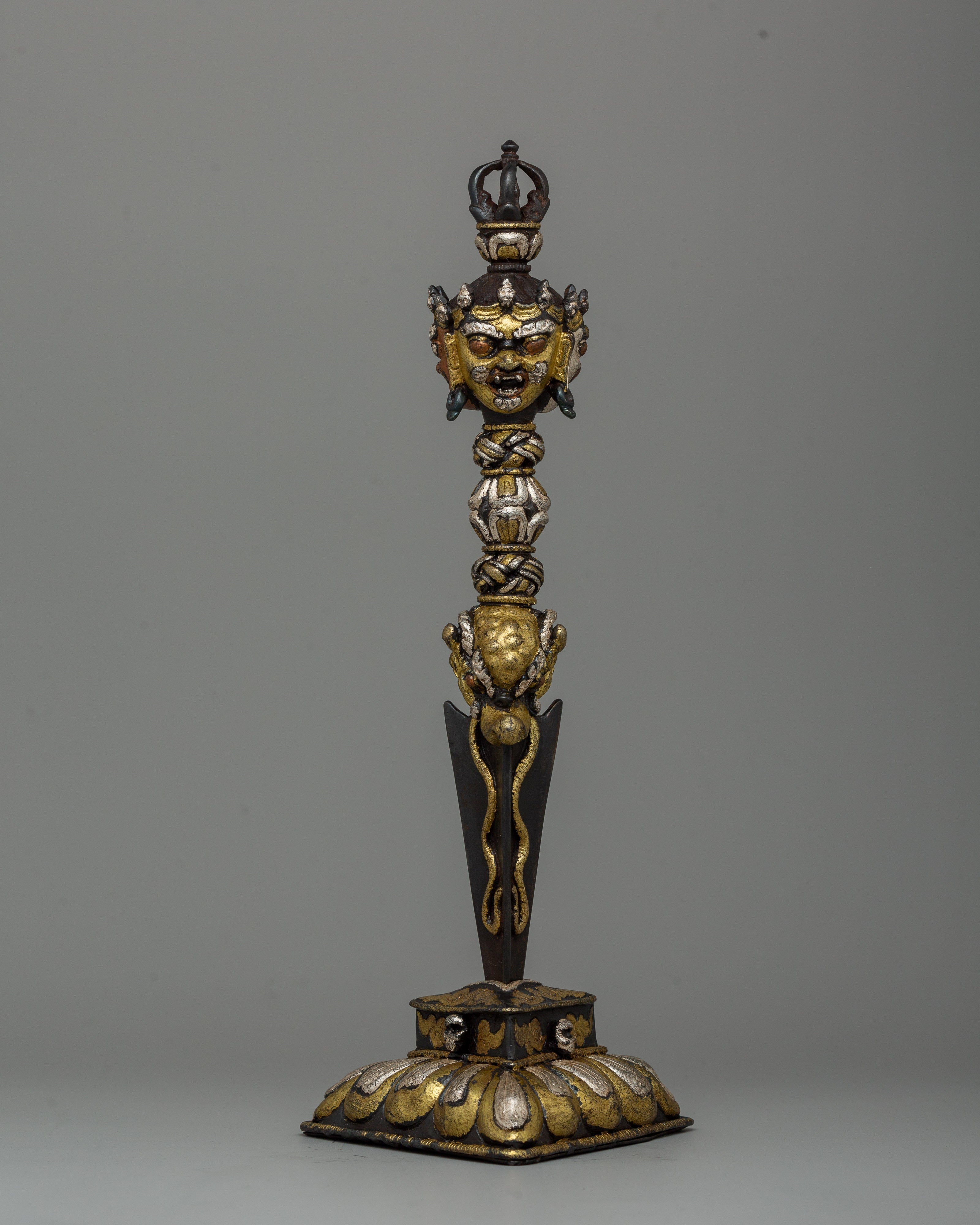 Handcrafted Iron Phurba Dagger