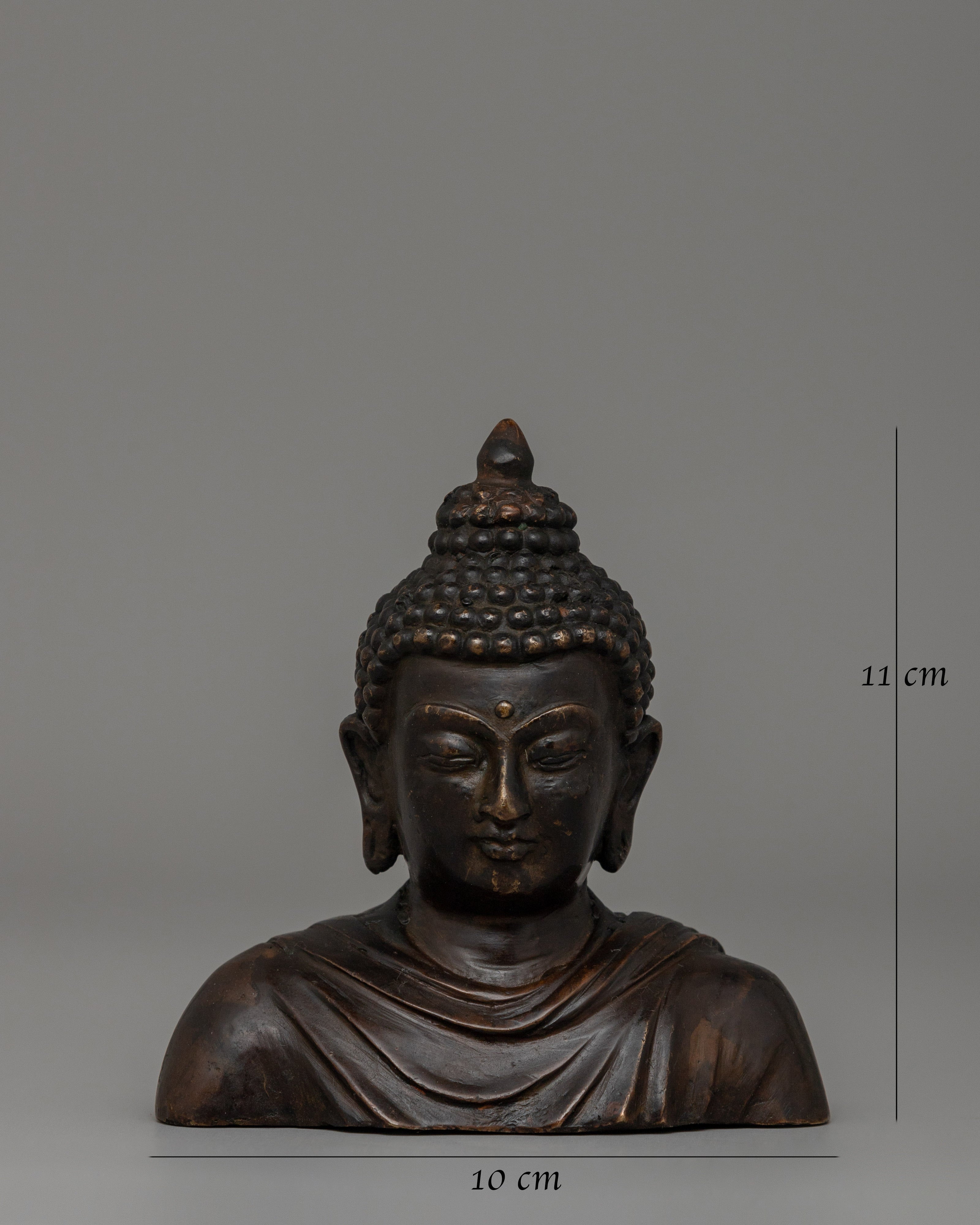 Handcrafted Buddha Head Home Decor | Ideal for Meditation Spaces