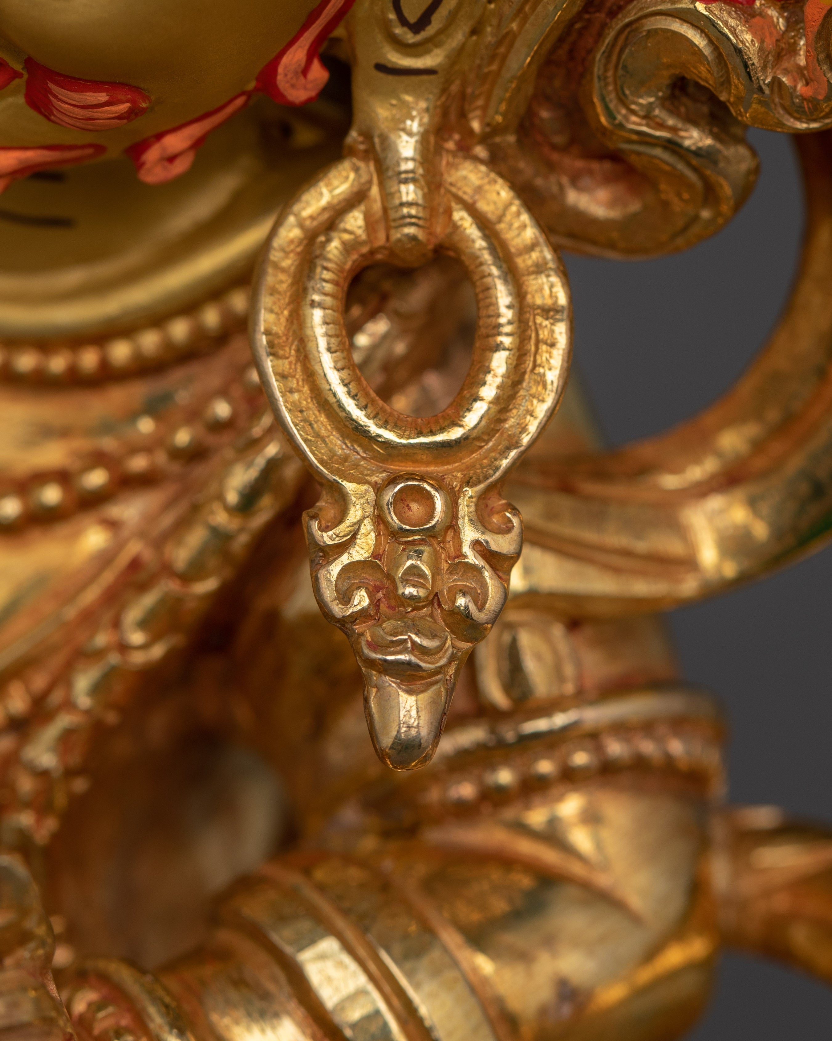 Bodhisattva Vajrapani Golden Statue | Chana Dorje - Guardian of the Dharma