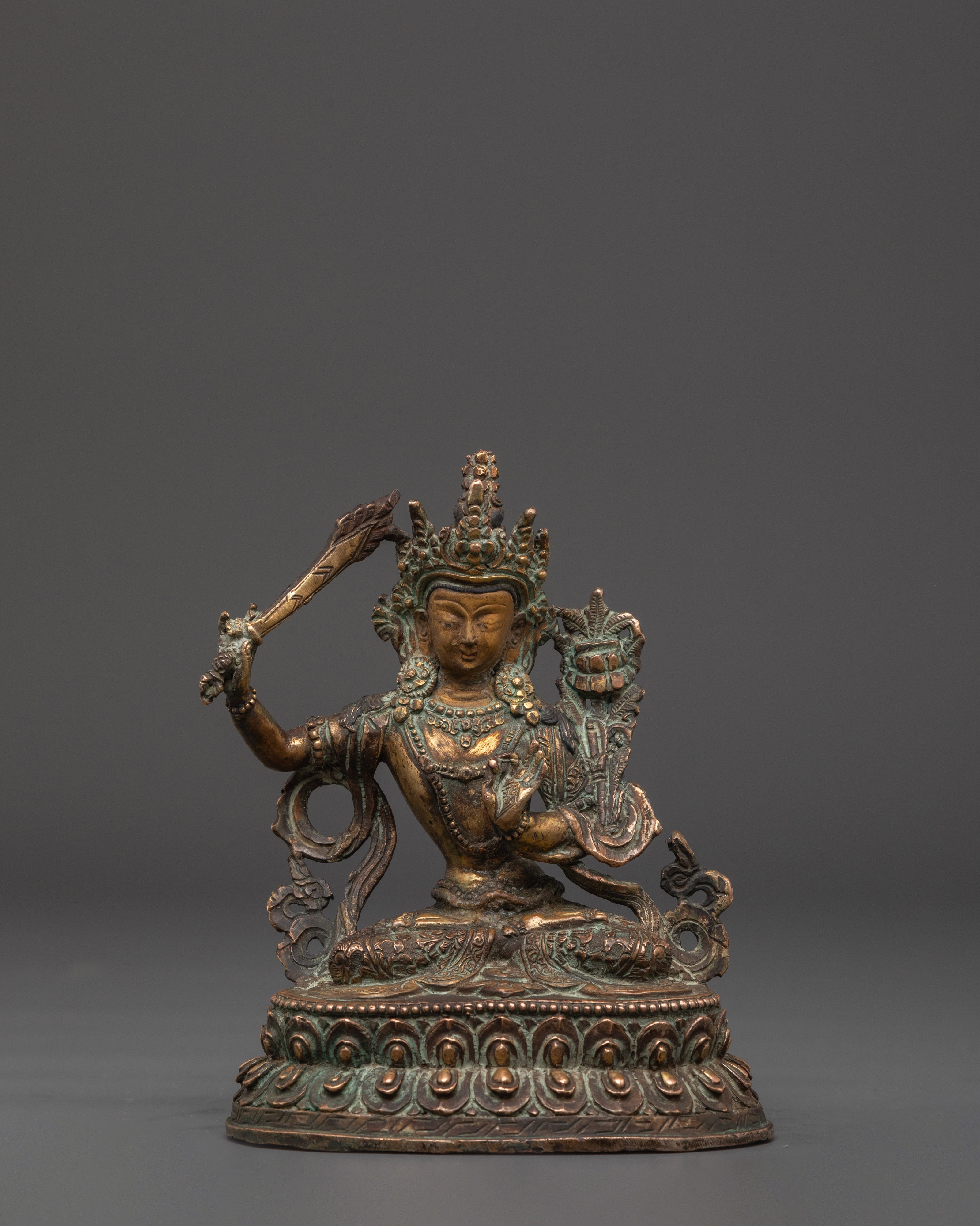 Manjushri sculpture