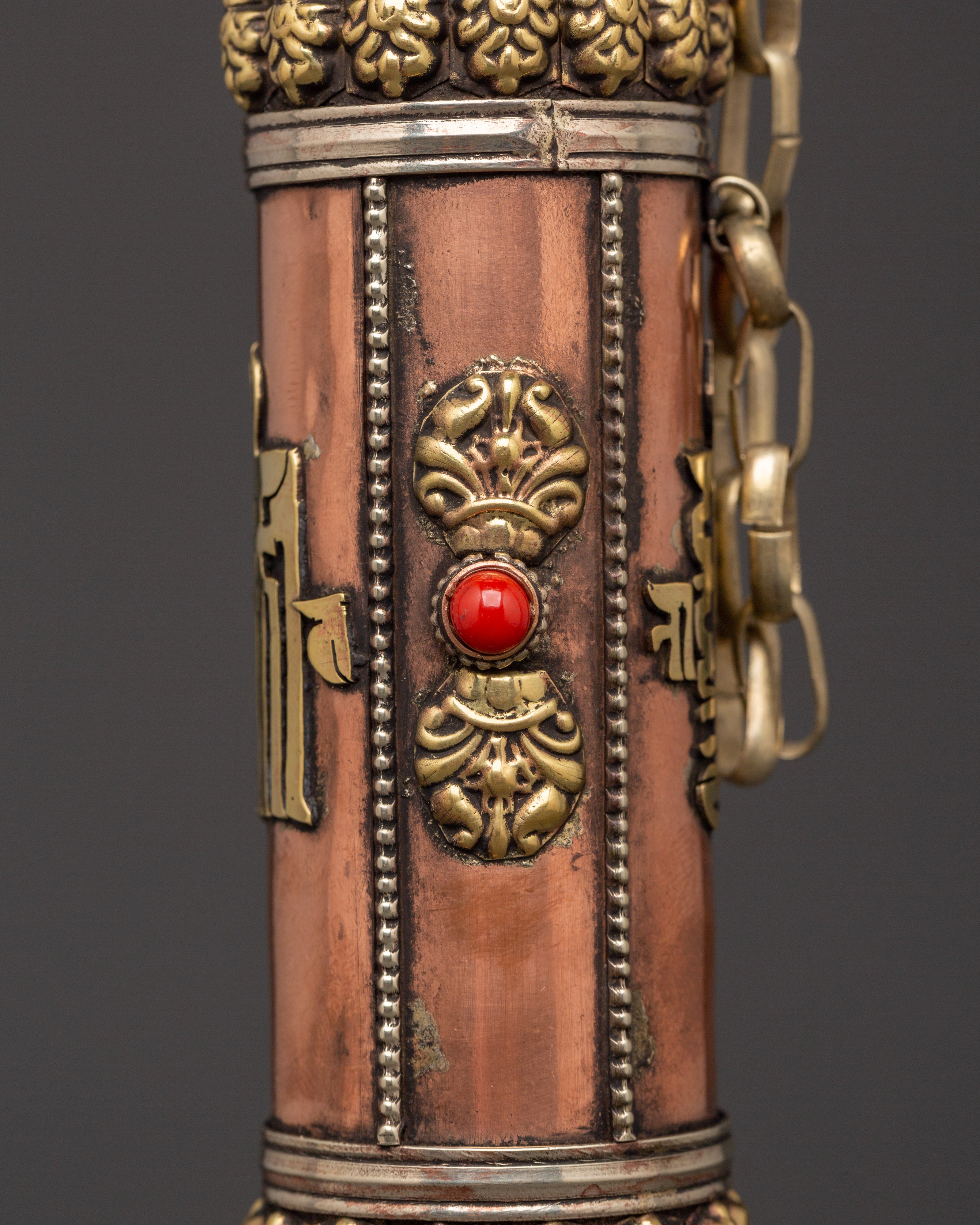 Portable Incense Case | Handcrafted Copper and Brass Holder