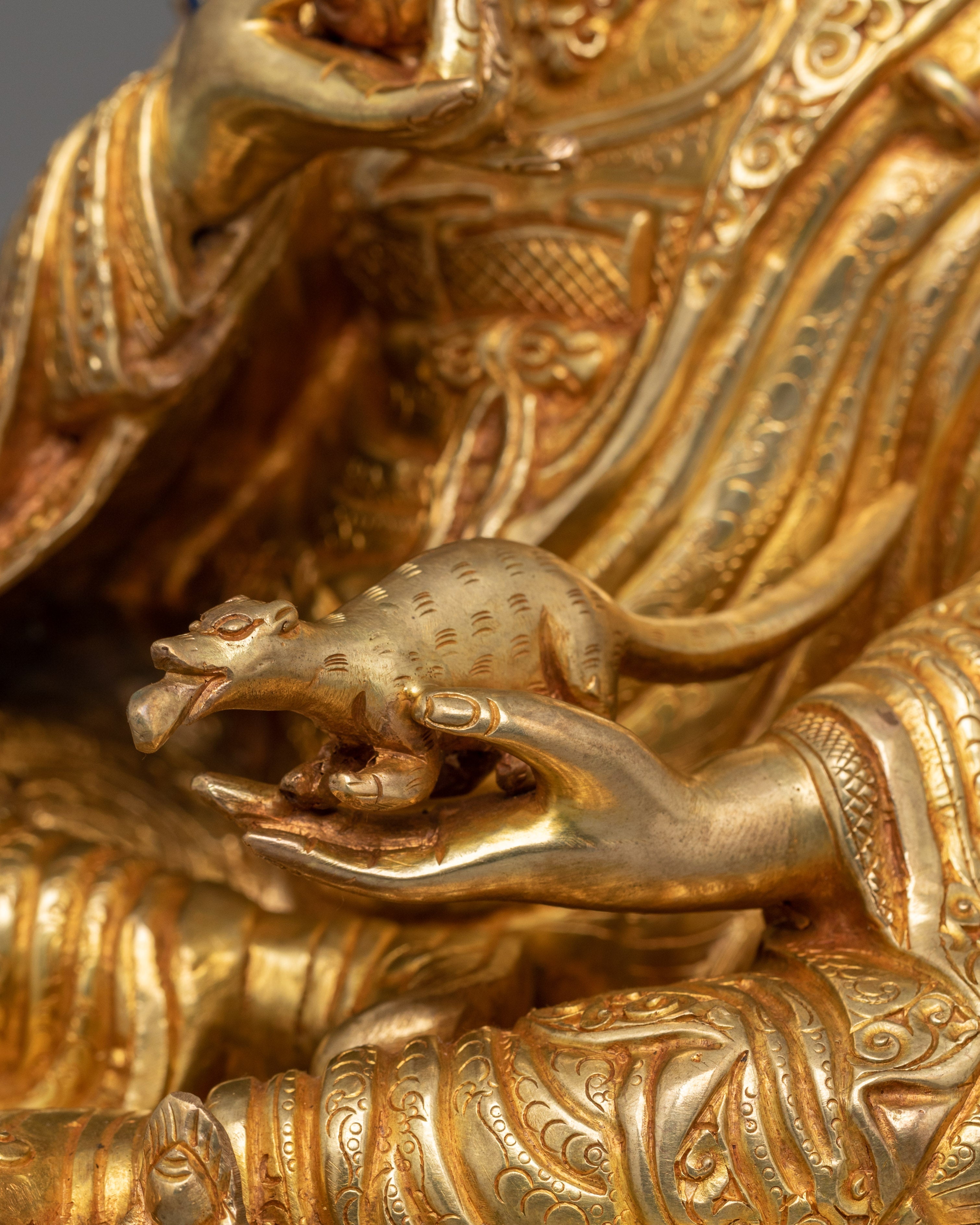 14.6 Inches Guru Norla Statue | The Wealth-Granting Manifestation of Guru Rinpoche