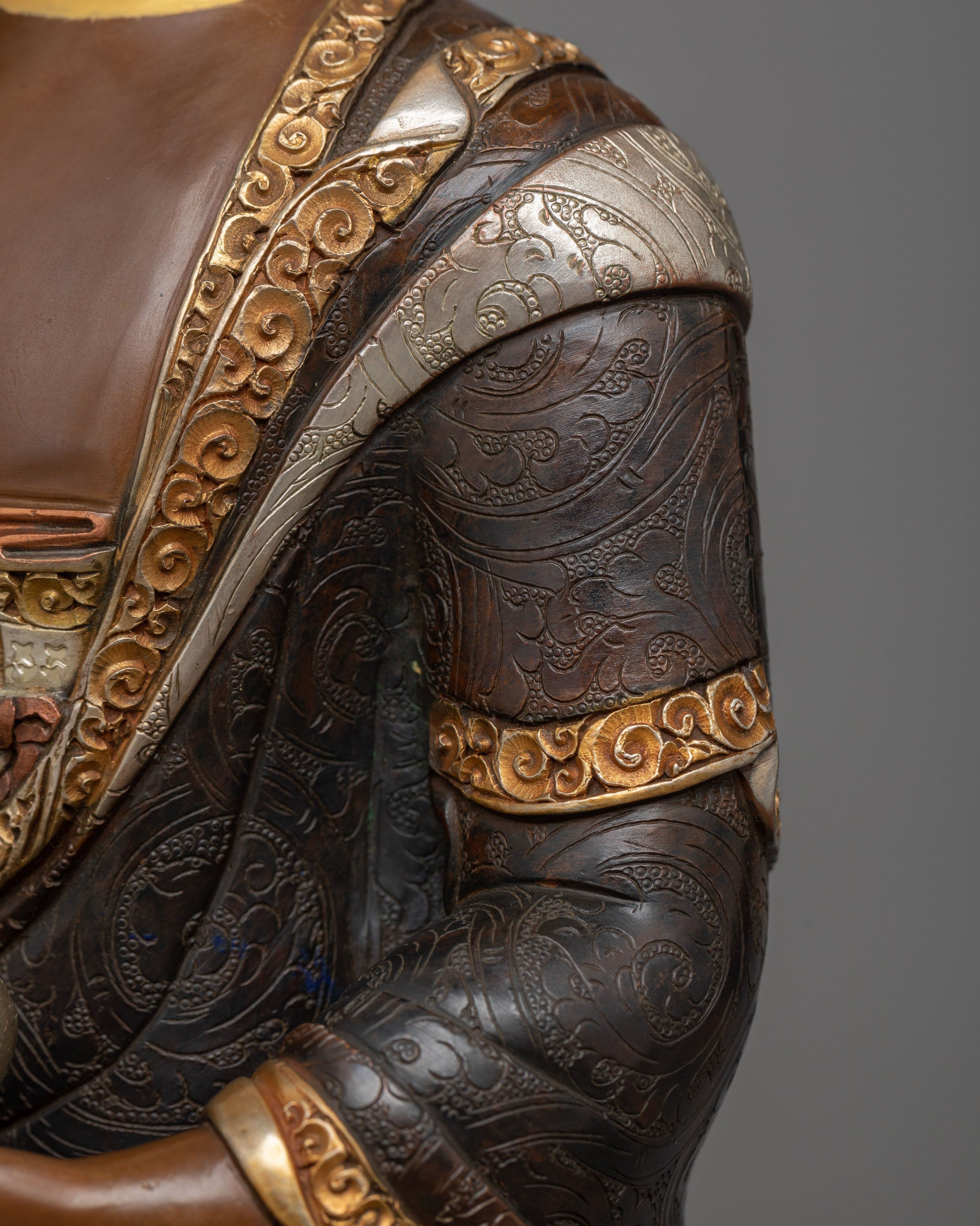 Amitabha Buddha Rupa | Handmade Sculpture