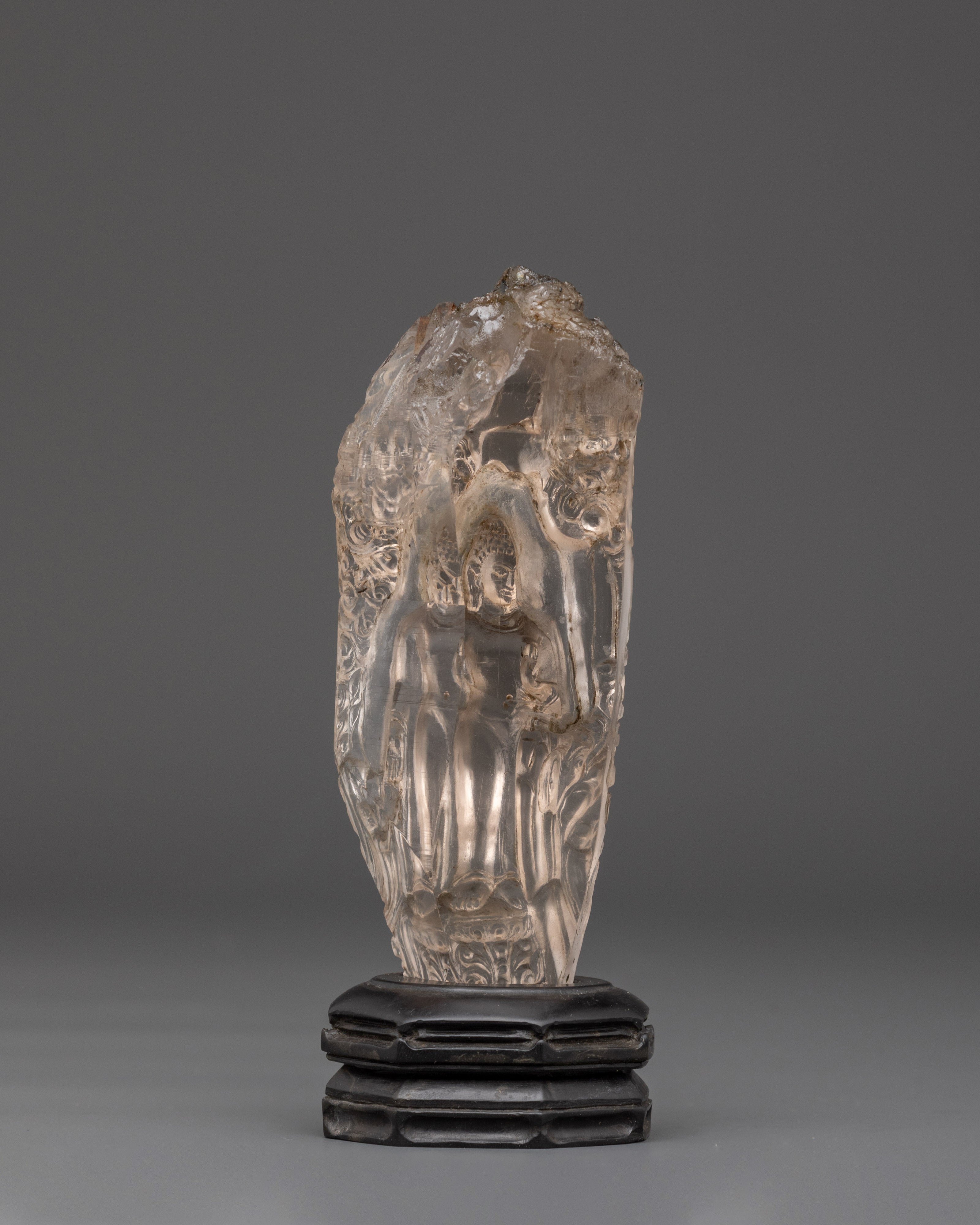 Ganesh Himal Crystal Shakyamuni | Symbol of Peace and Enlightenment