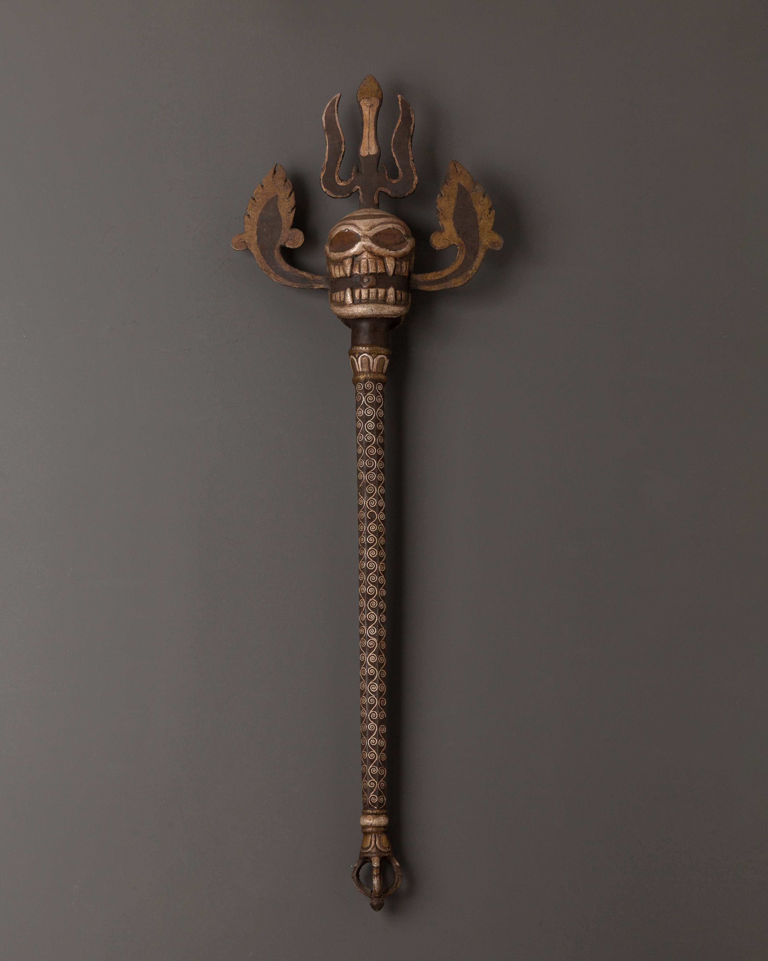 Khatvanga Ritual Staff