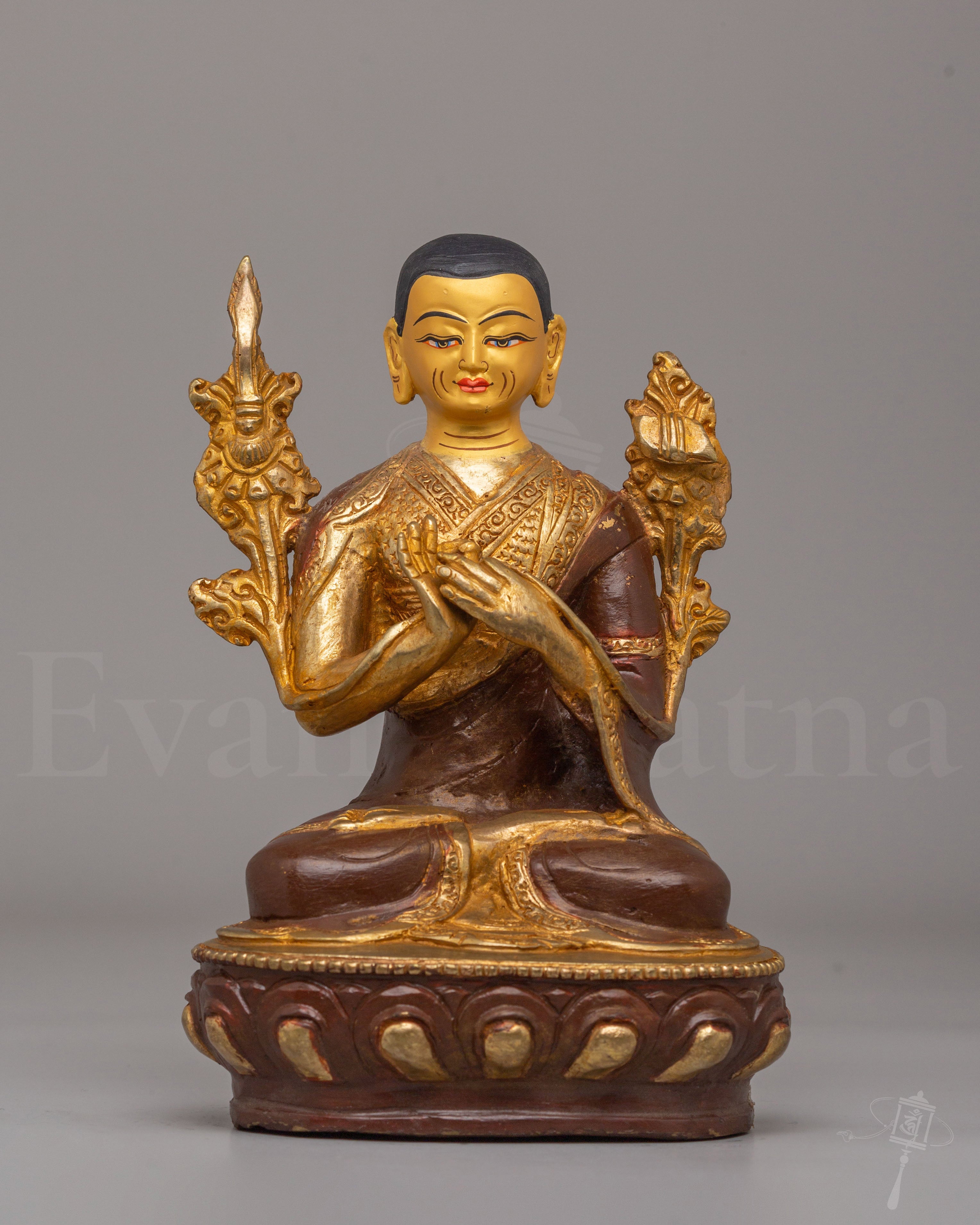 Buddhist Scholar Tsongkhapa Statue