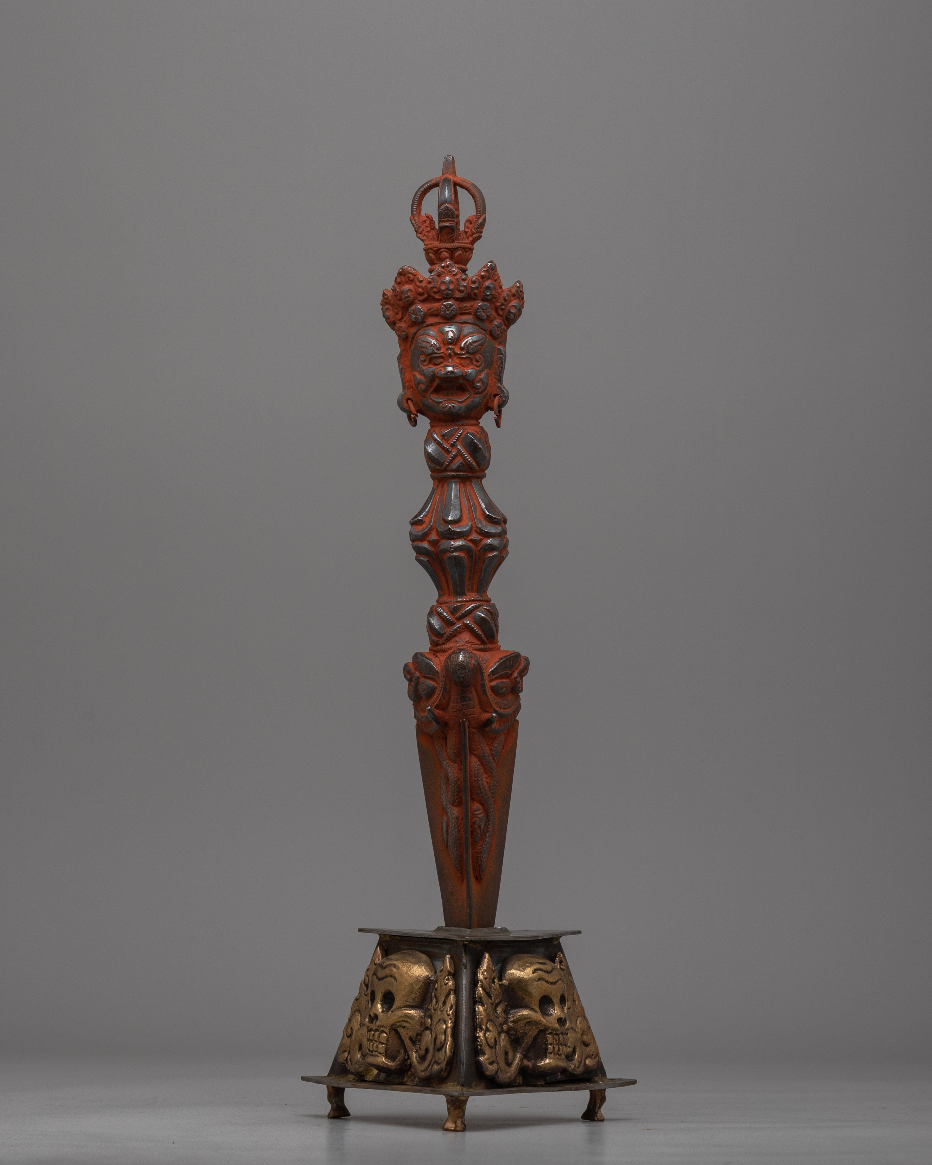Traditional Buddhist Ritual Dagger Phurba