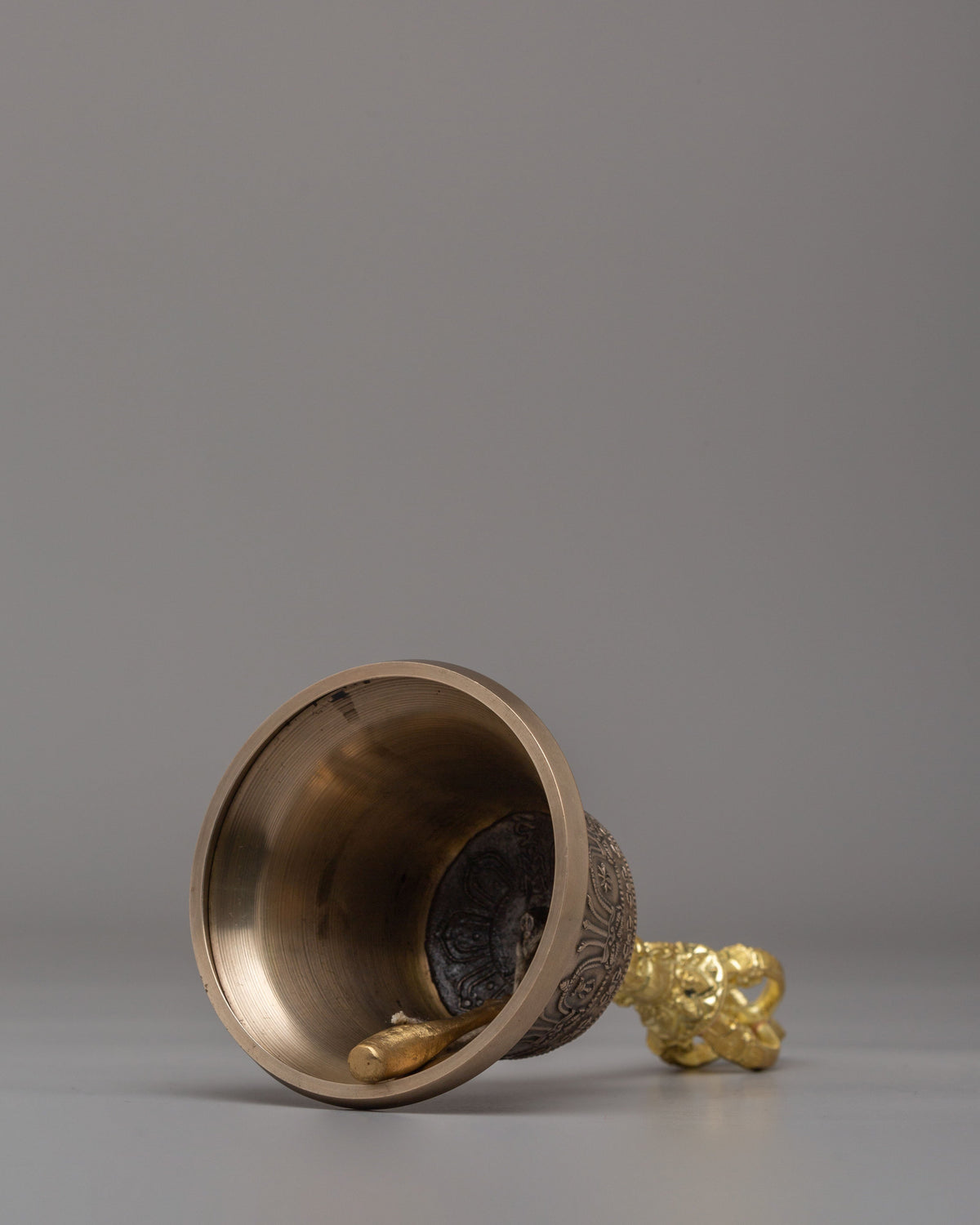 Tibetan Vajra and Bell Ritual Set | Handcrafted Buddhist Ceremonial Tools