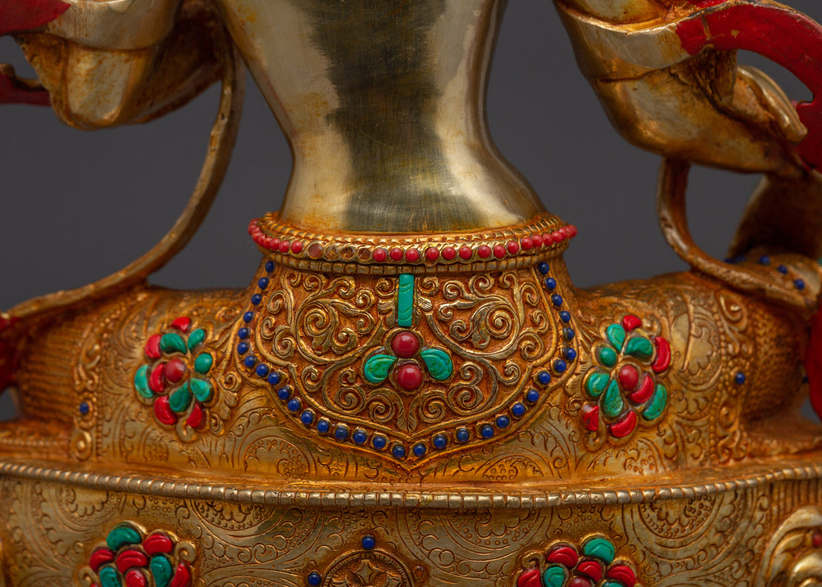 Tibetan Deity Shyama Tara Art | Green Tara - Mother of All Buddhas