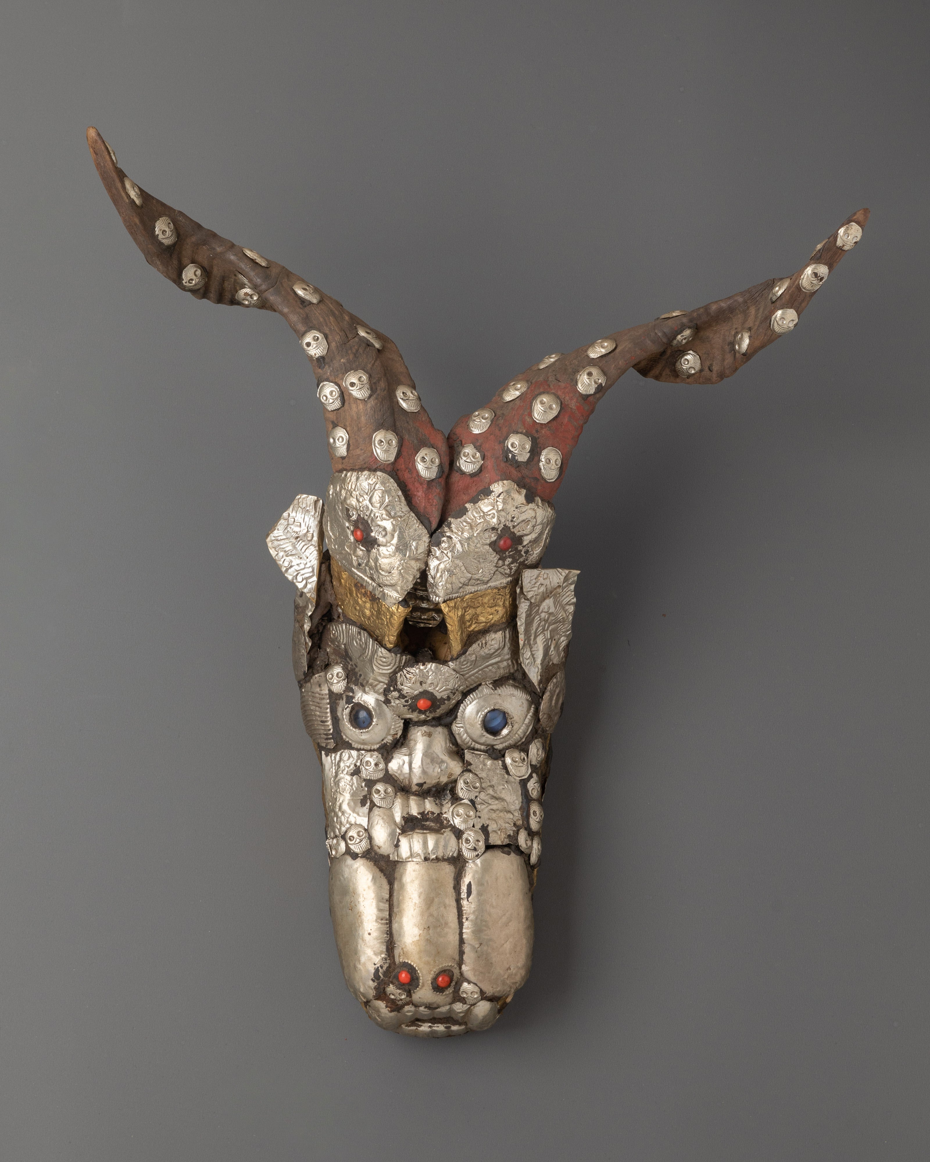 Tibetan Horned Demon Wall Hanging