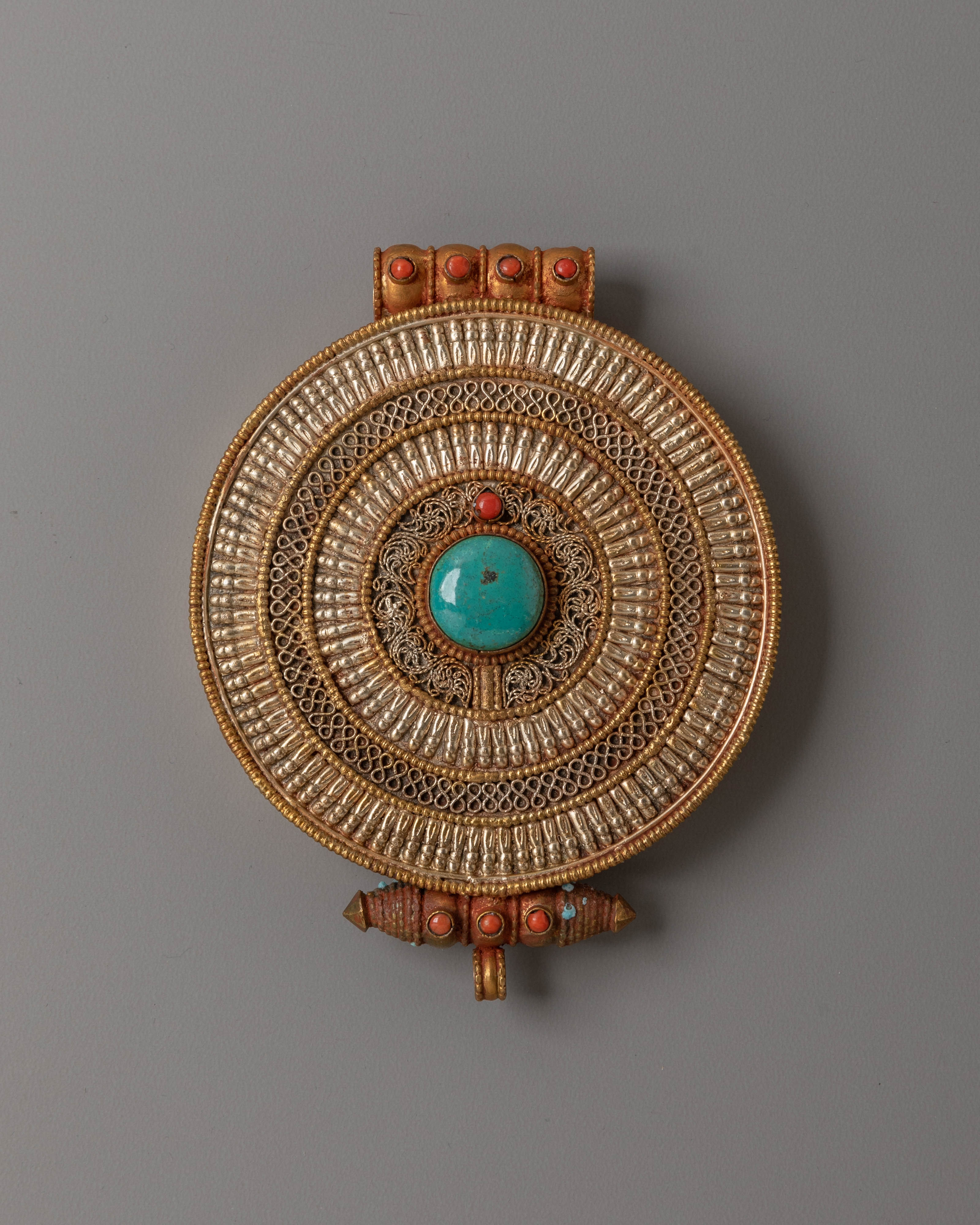 Himalayan Protective Ghau Box Pendant