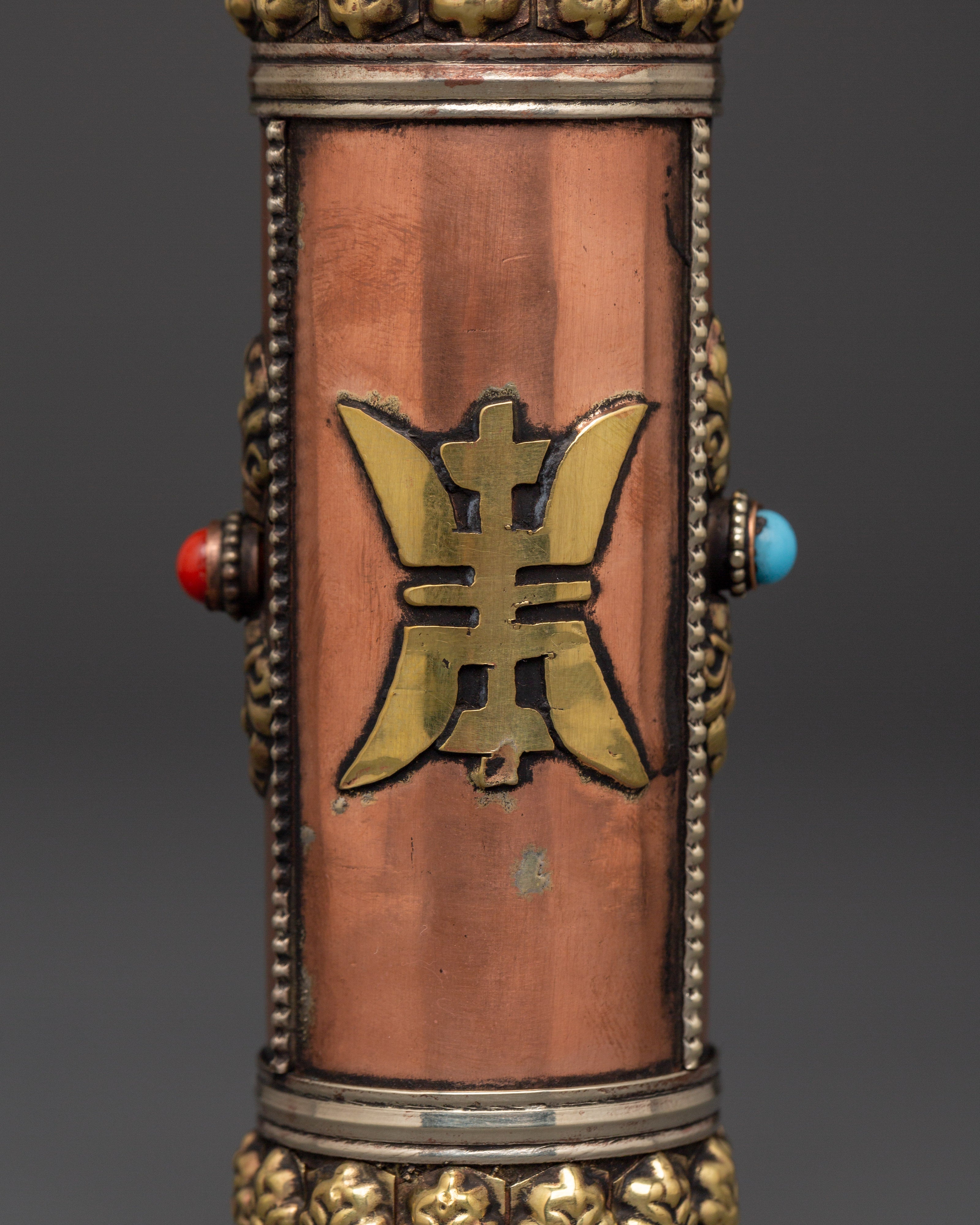 Portable Incense Case | Handcrafted Copper and Brass Holder