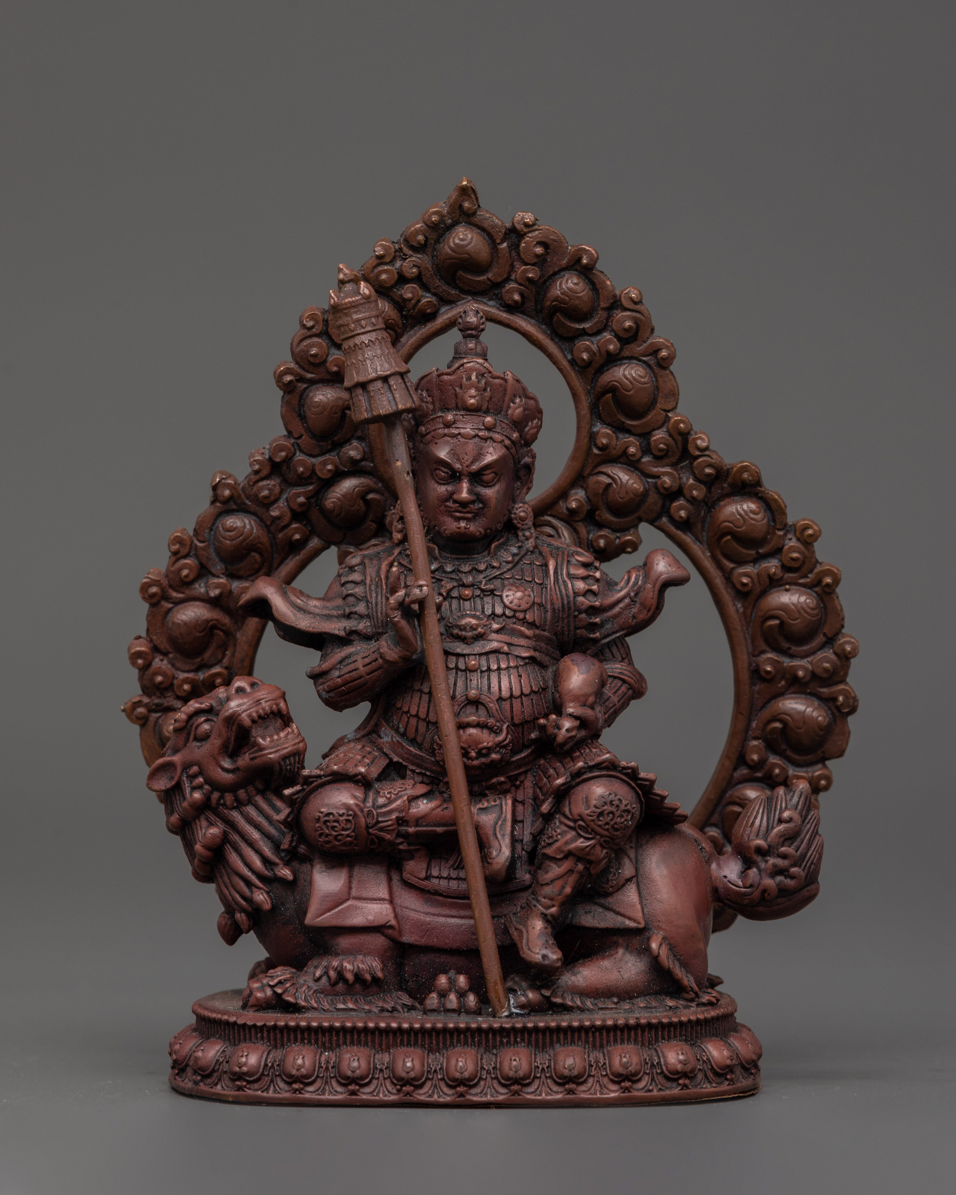 Oxidized Copper Namtoshe Statue