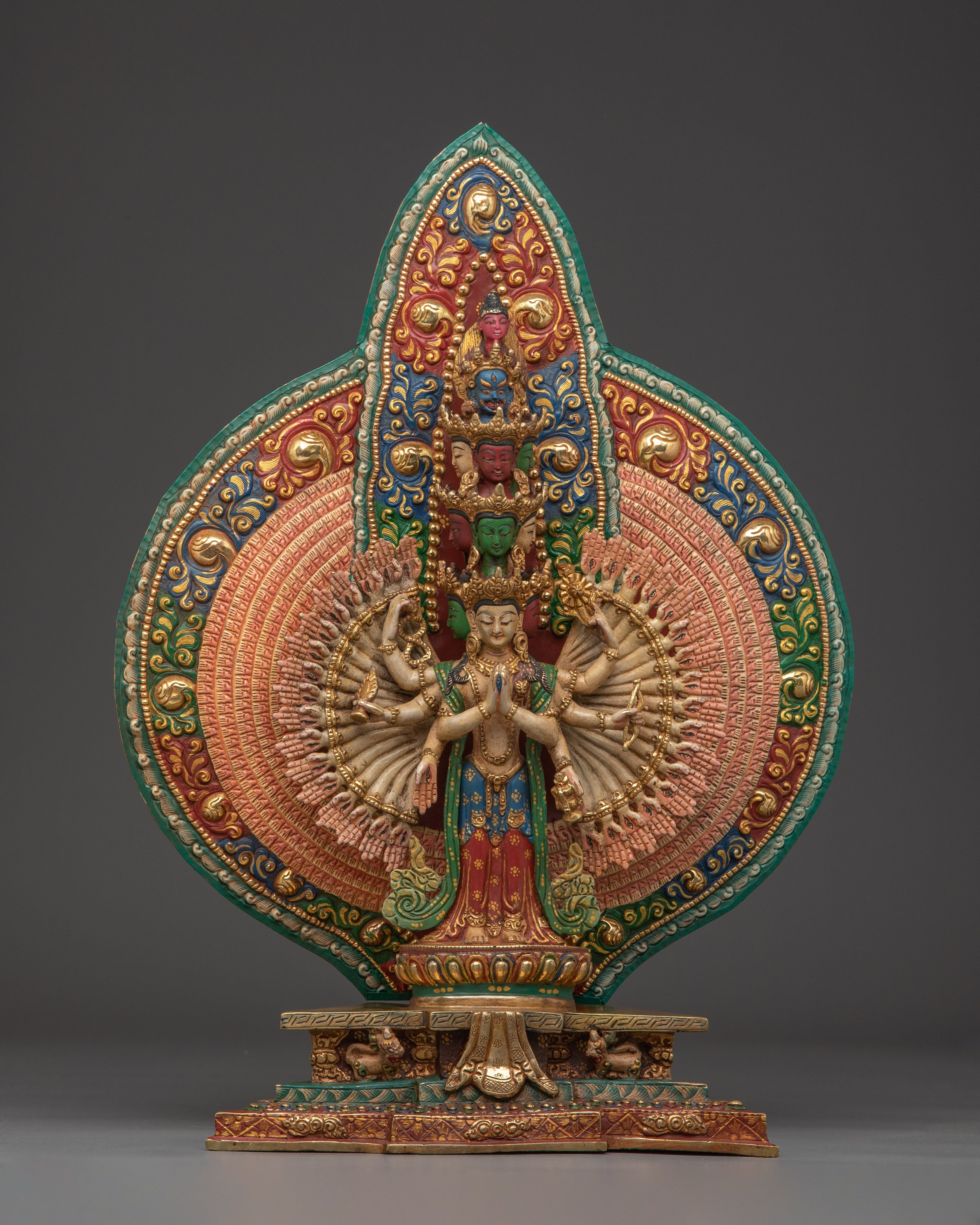 Buddhist Deity 1000 Armed Chenresig
