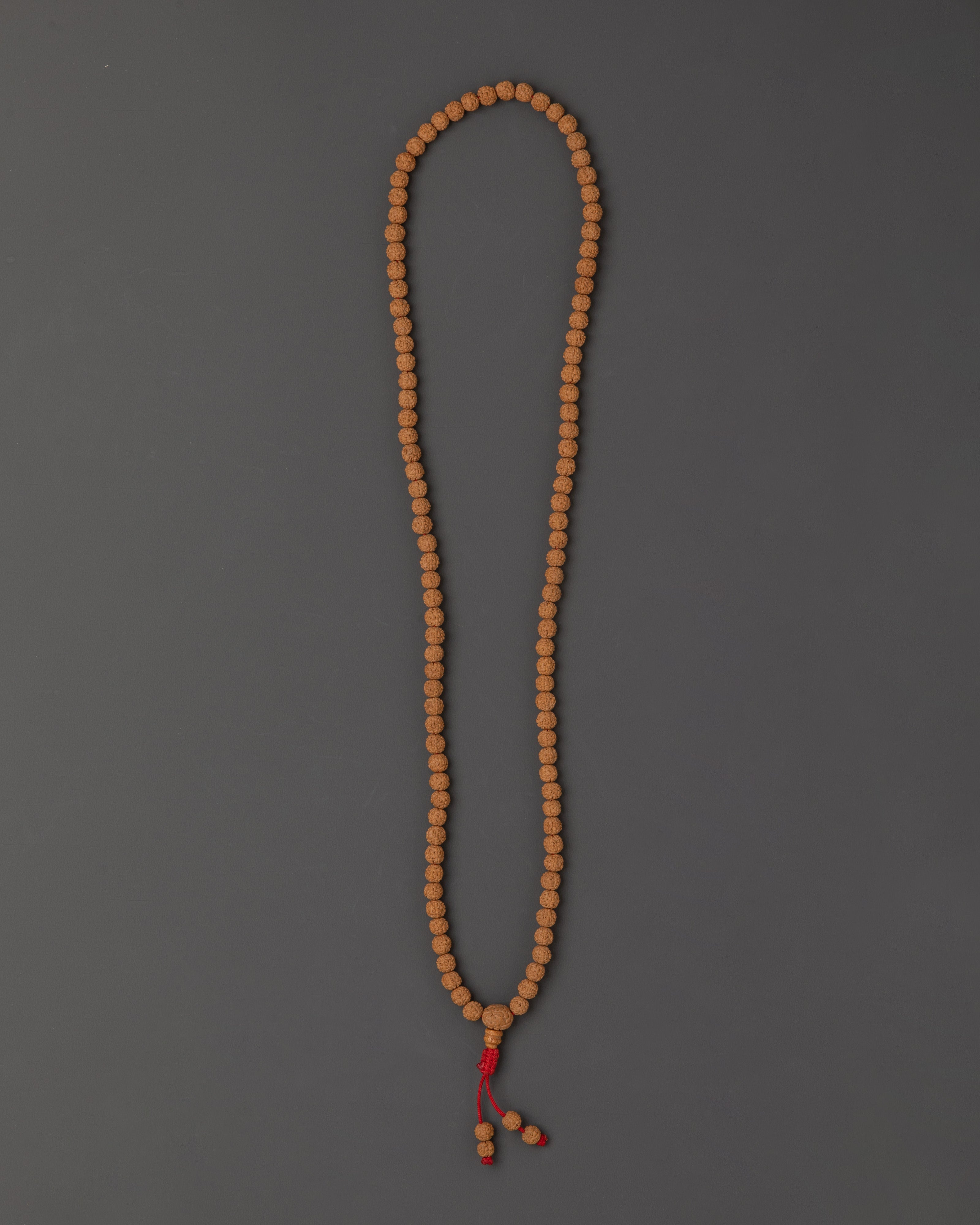 Handcrafted Rudraksha Mala Necklace