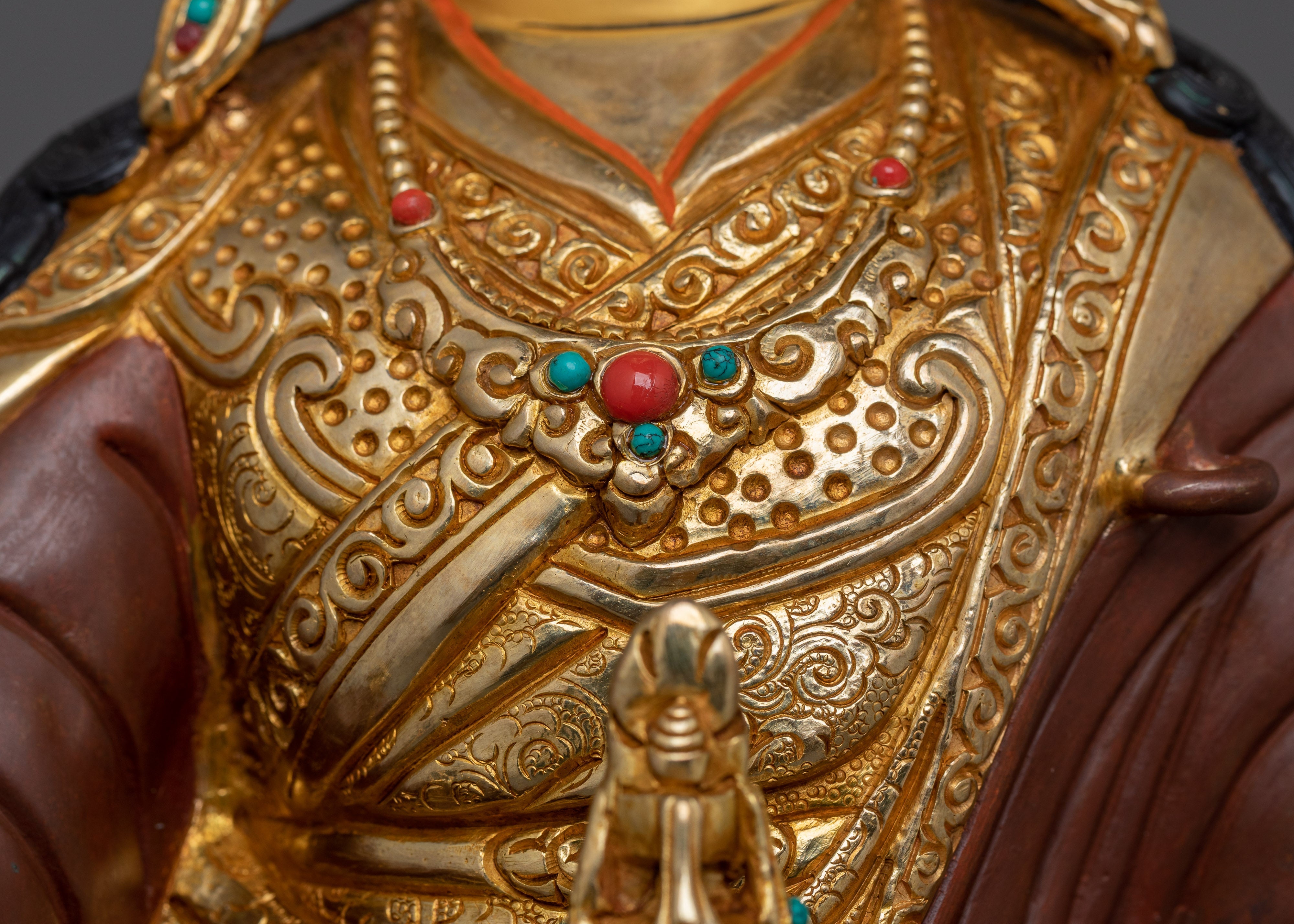 Tantric Master Guru Rinpoche Figurine | Padmasambhava Art