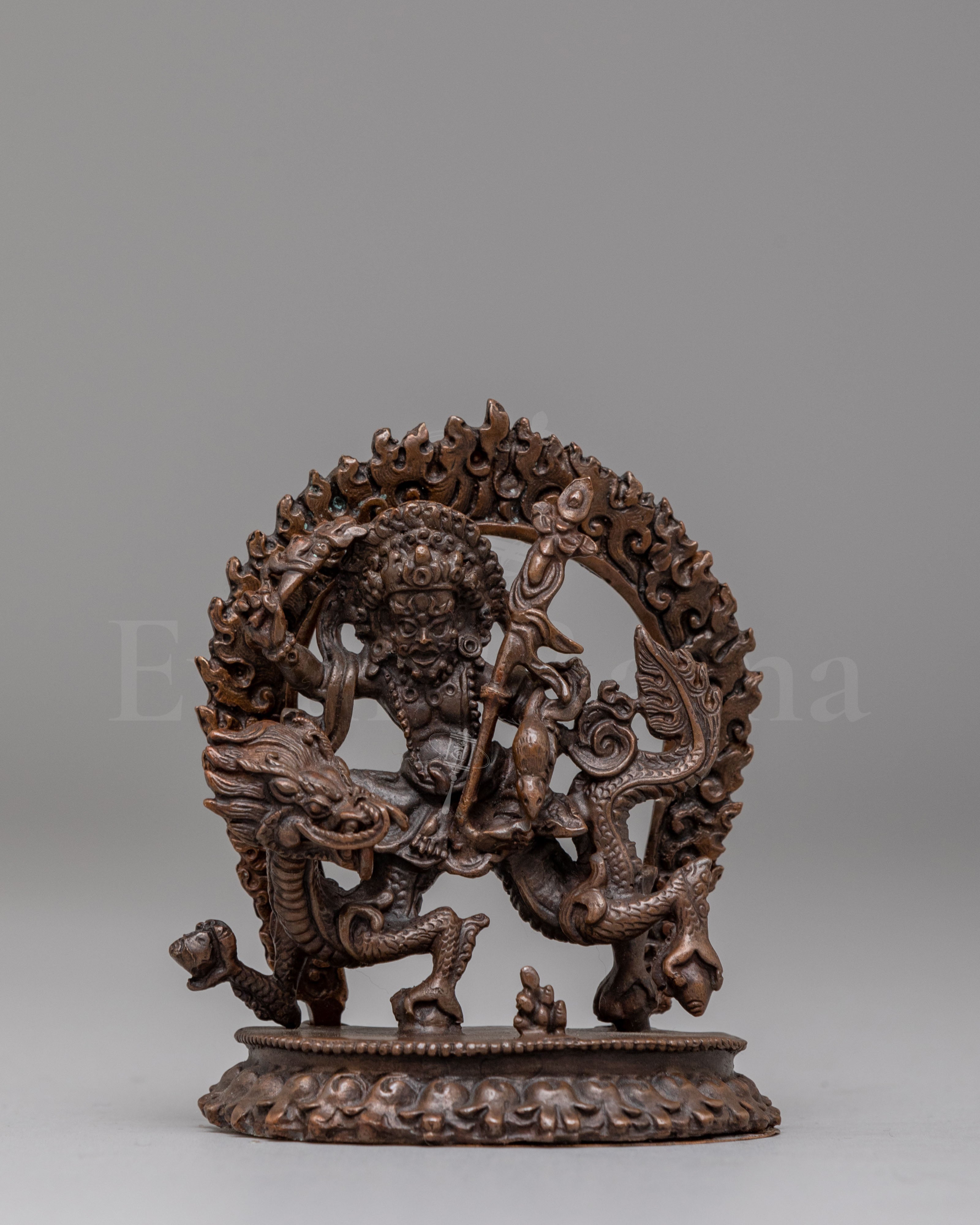 Himalayan White Dzambhala Figure