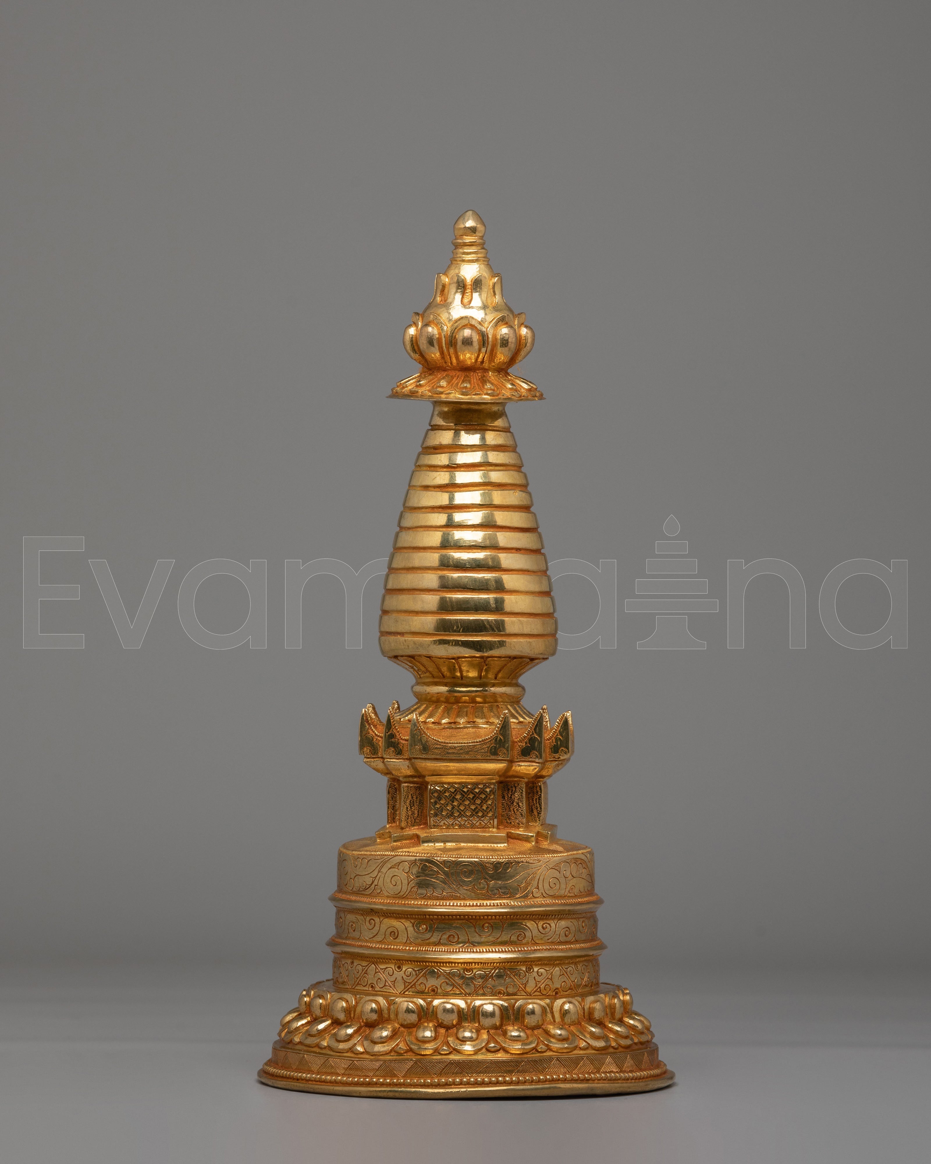 Handcrafted Tibetan Kadampa Stupa