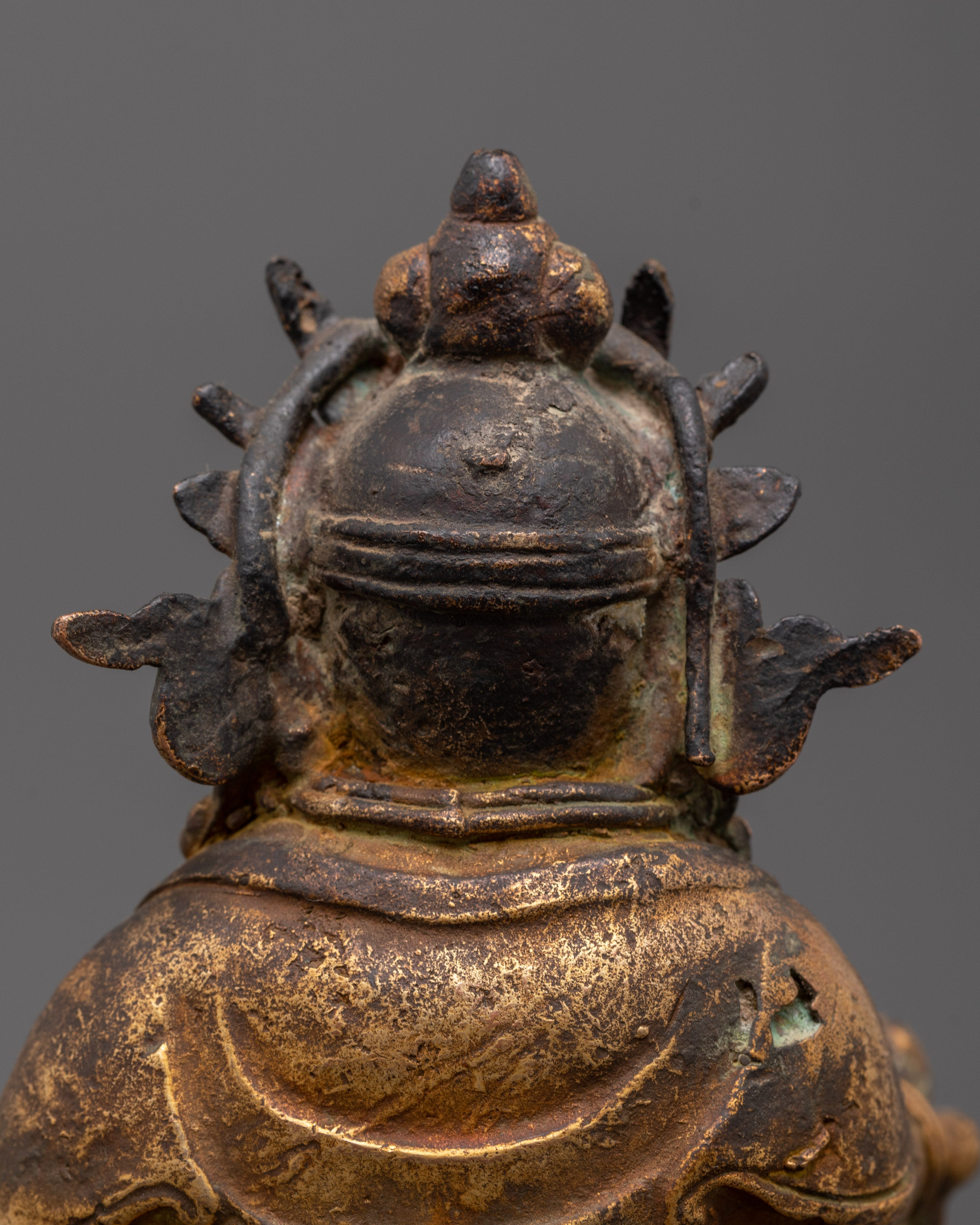 Copper Statue of Dzambhala | Statue for Prosperity and Blessings