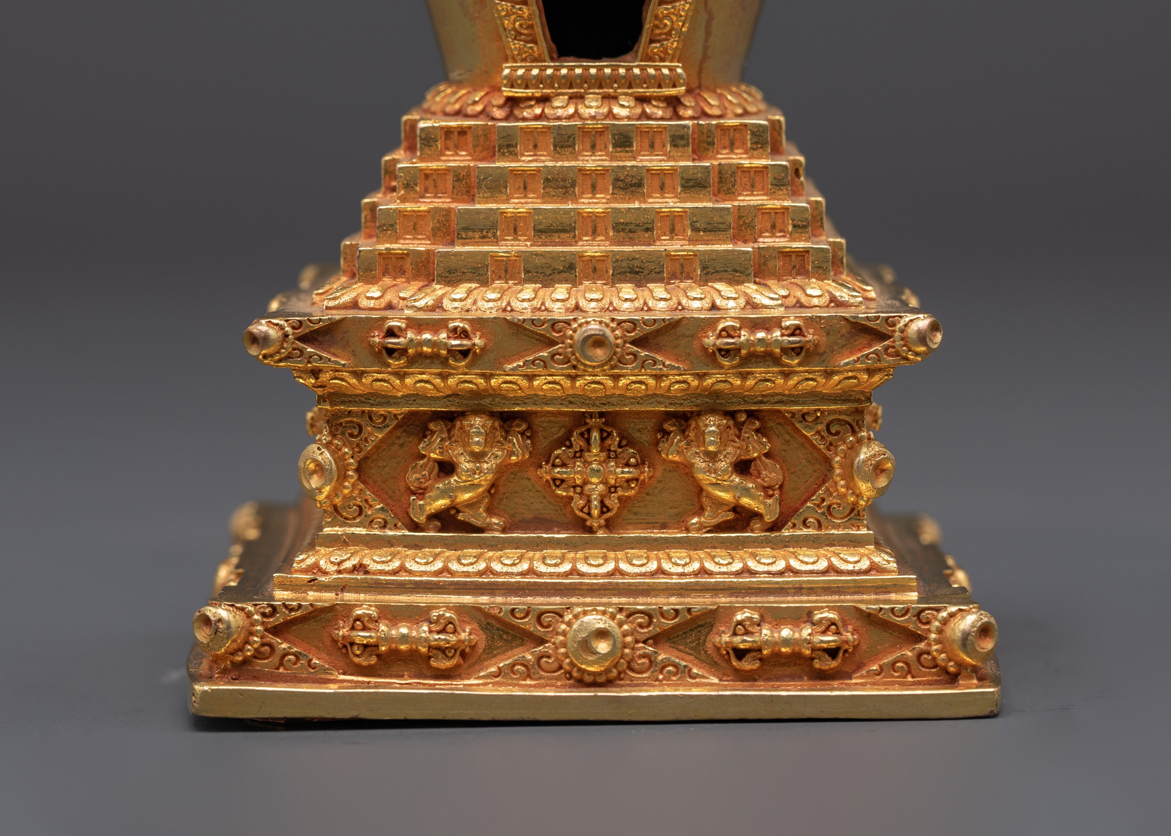 Tibetan Stupa Set | Sacred Buddhist Decor