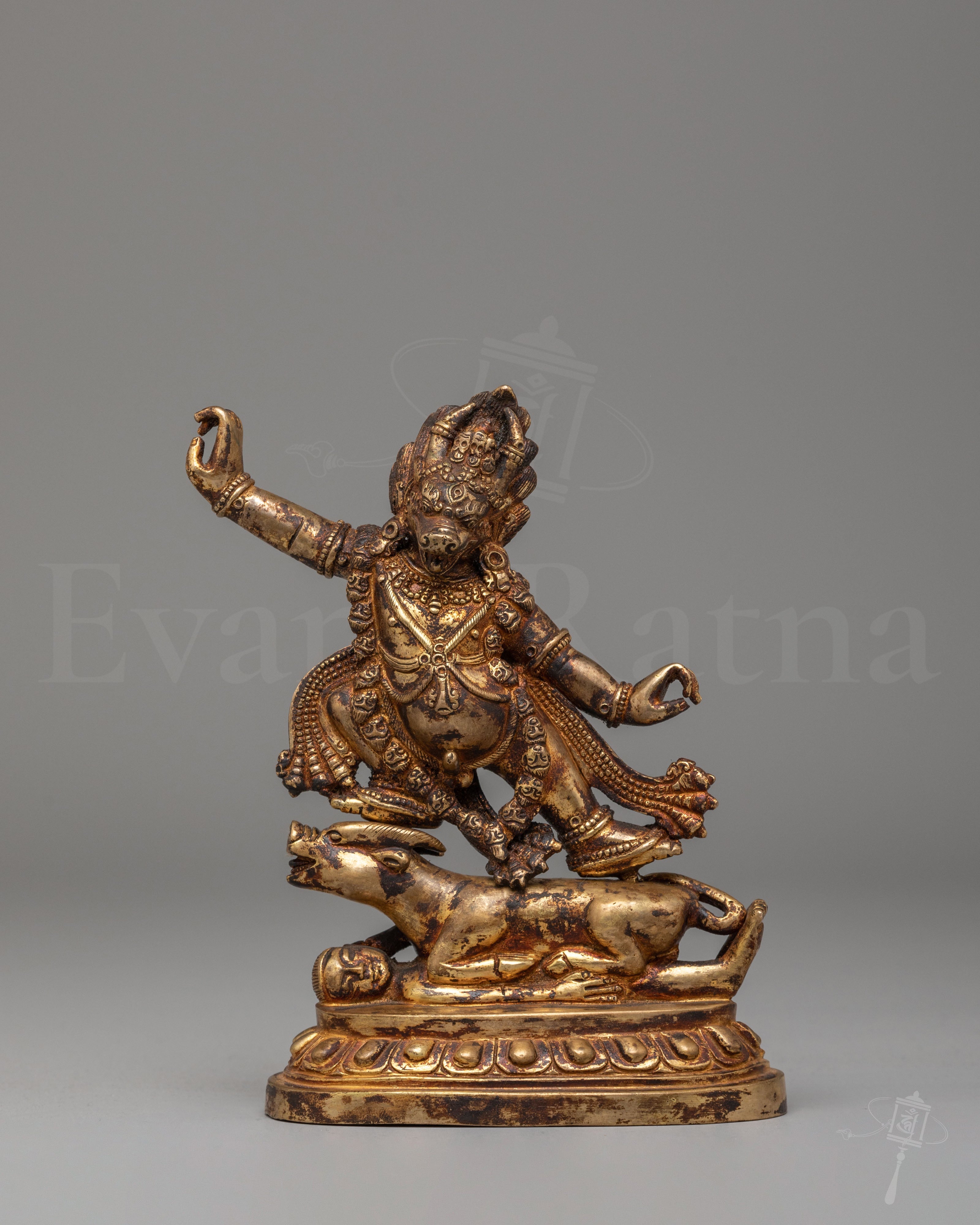 Lord of Death Yama Dharmaraja Sculpture