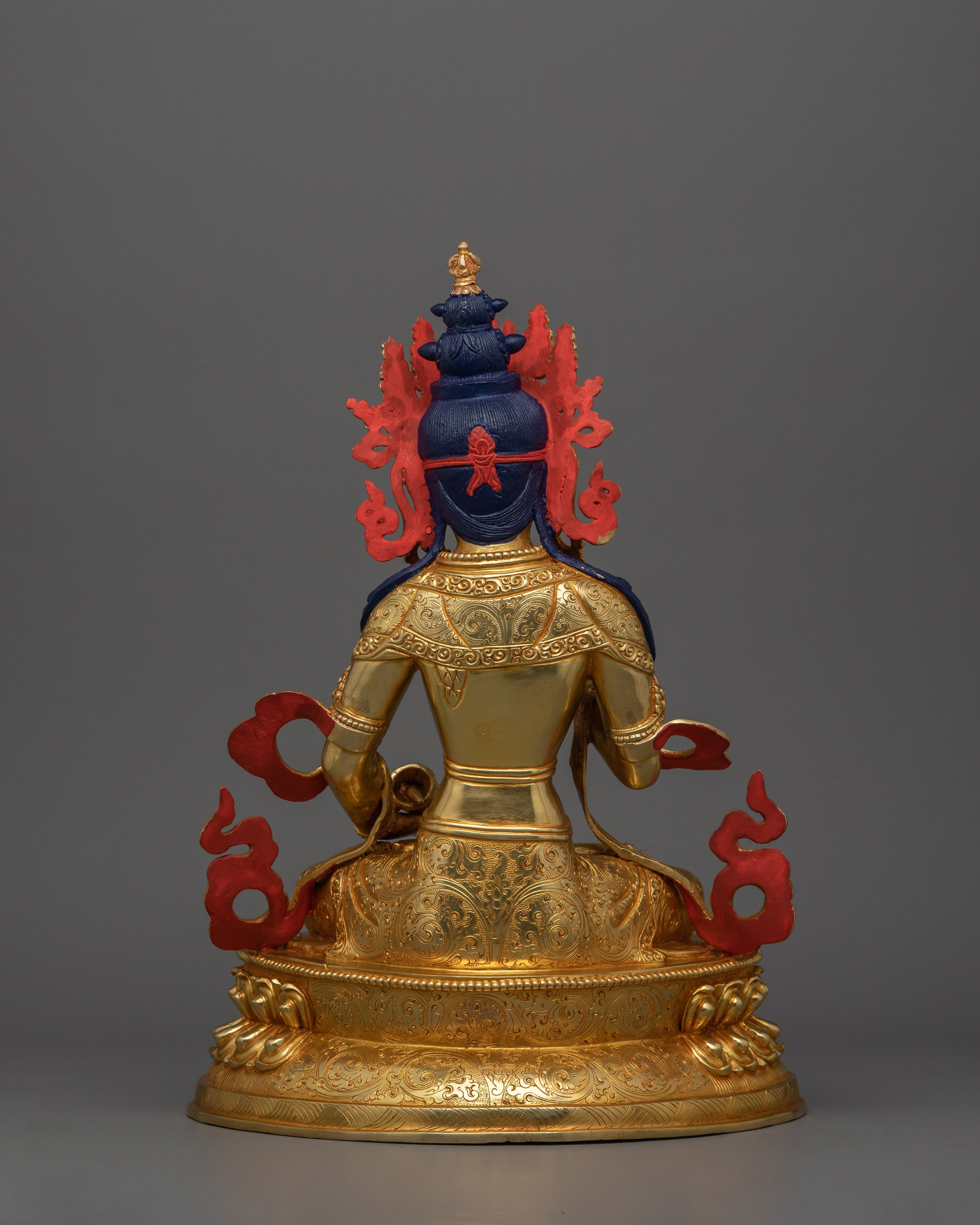 Handmade Himalayan Statue of Vajrasattva | Dorje Sempa Vajrasattva Sculpture