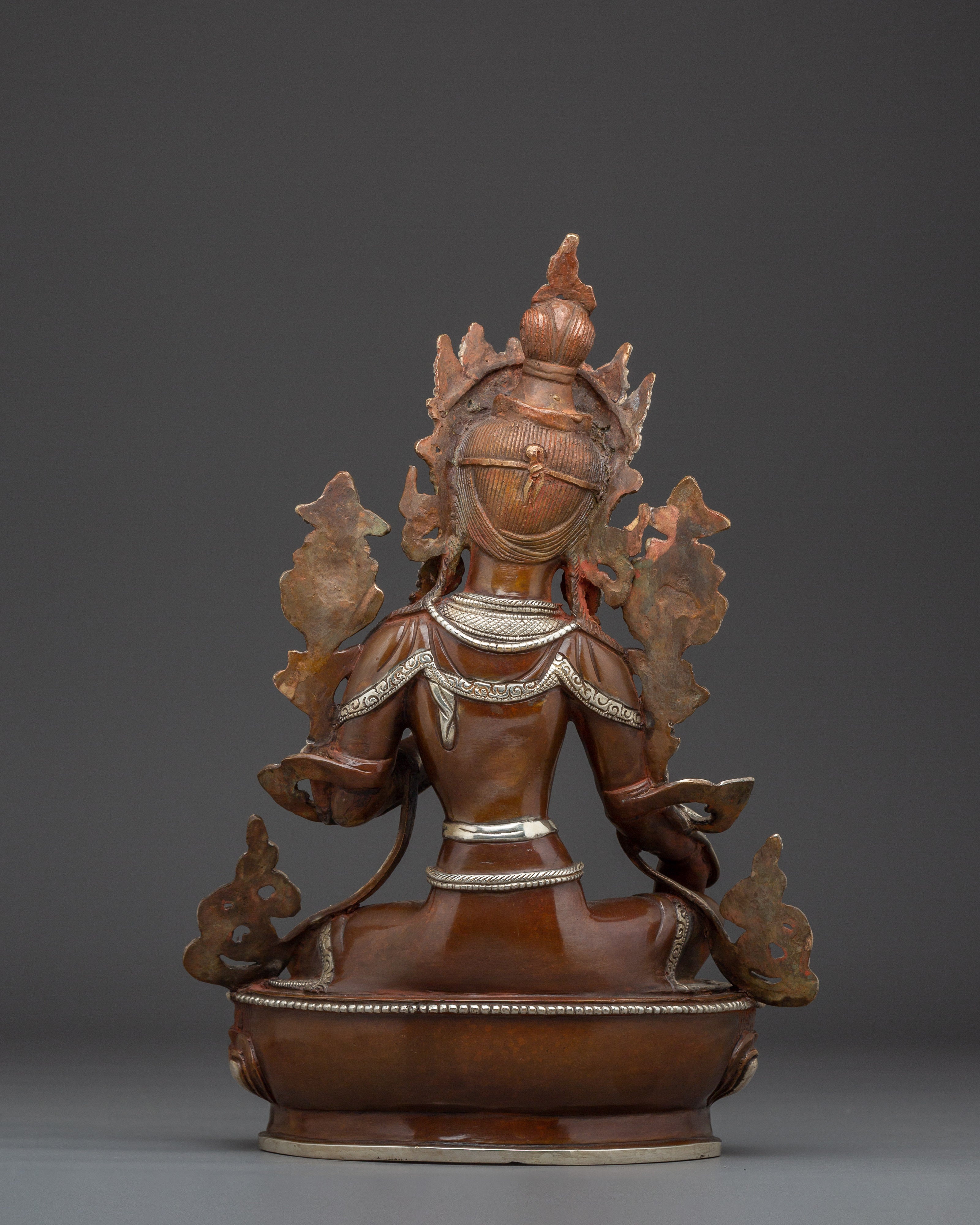 Exquisite Green Tara Artwork | Embodiment of Compassion and Swift Protection