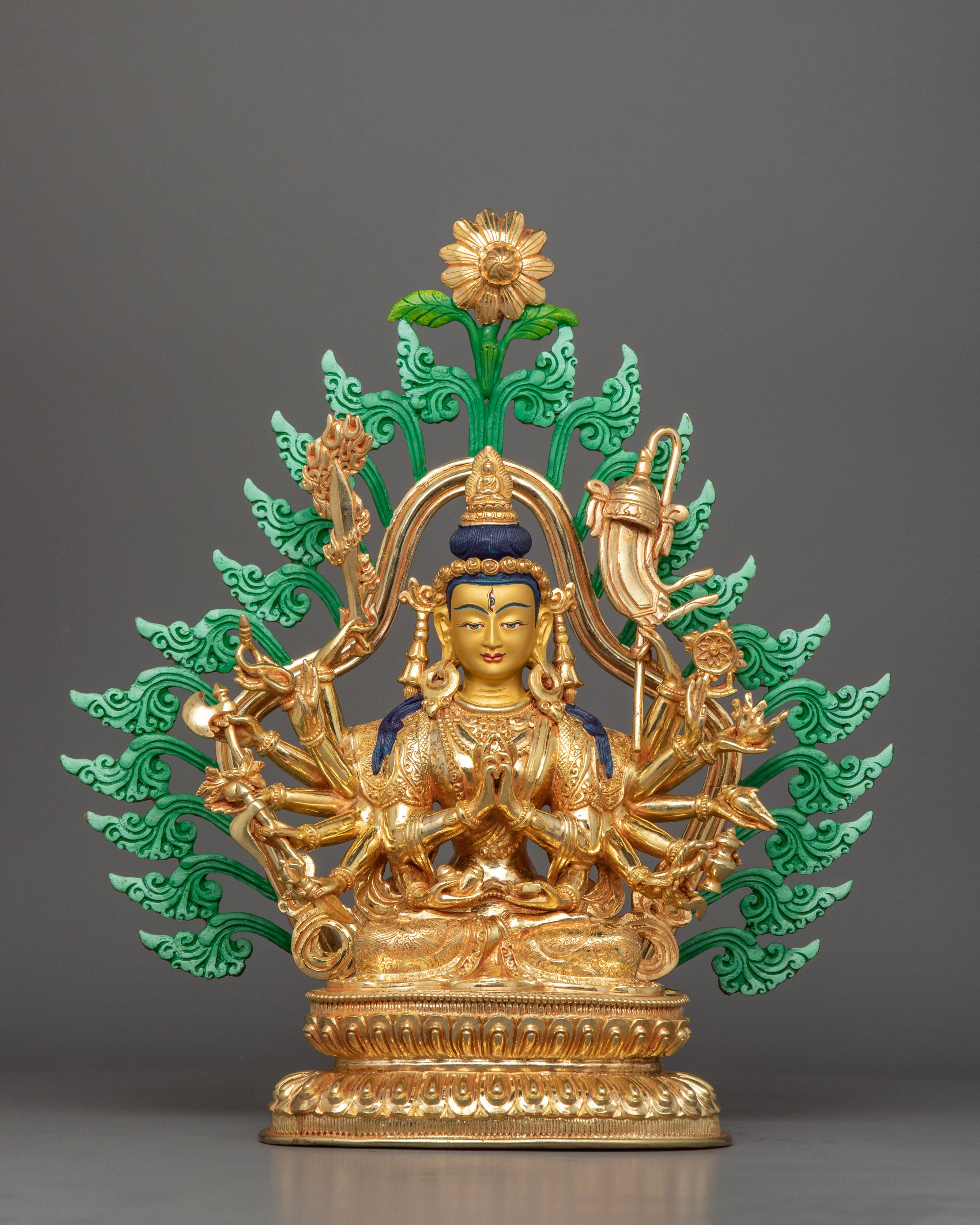 24K Gold Gilded Chundi