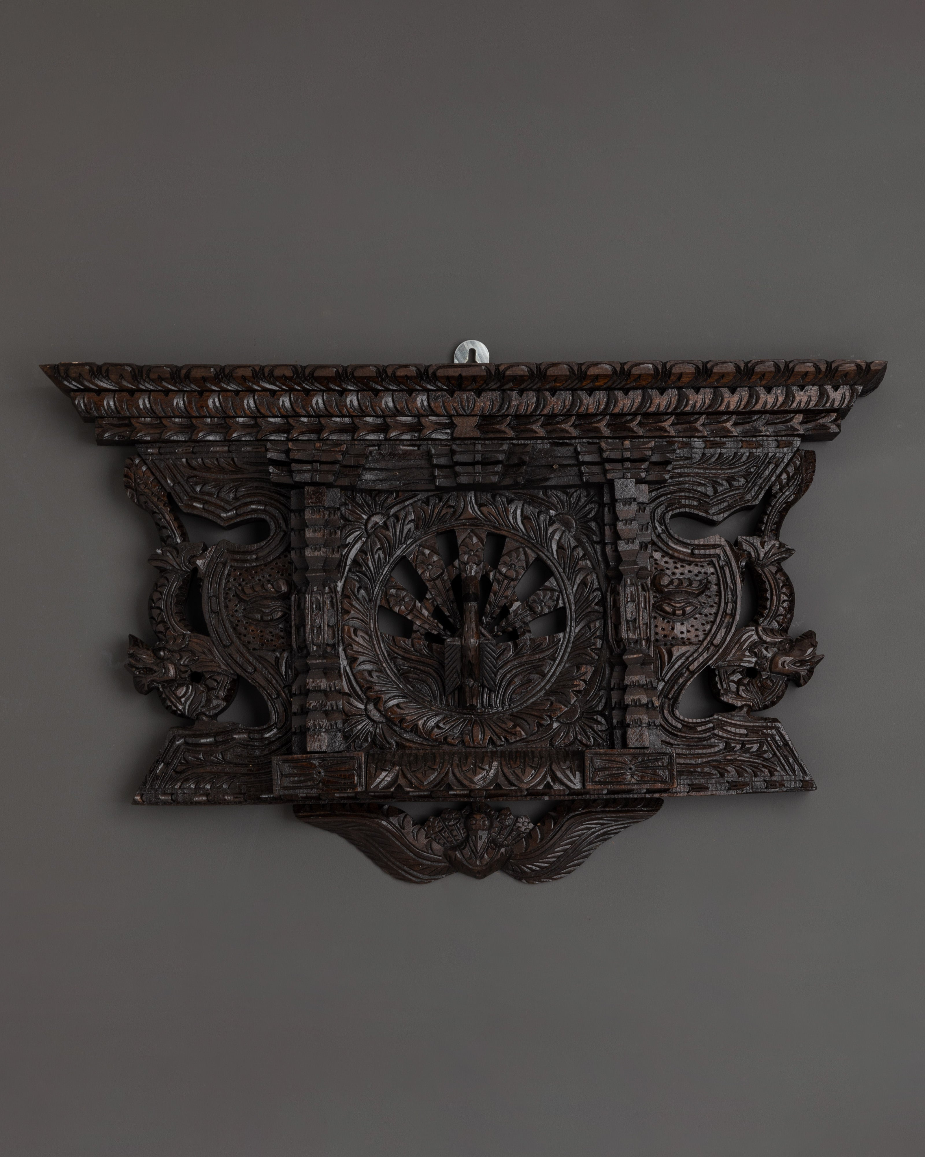 Handcarved Wooden Wall Hanging