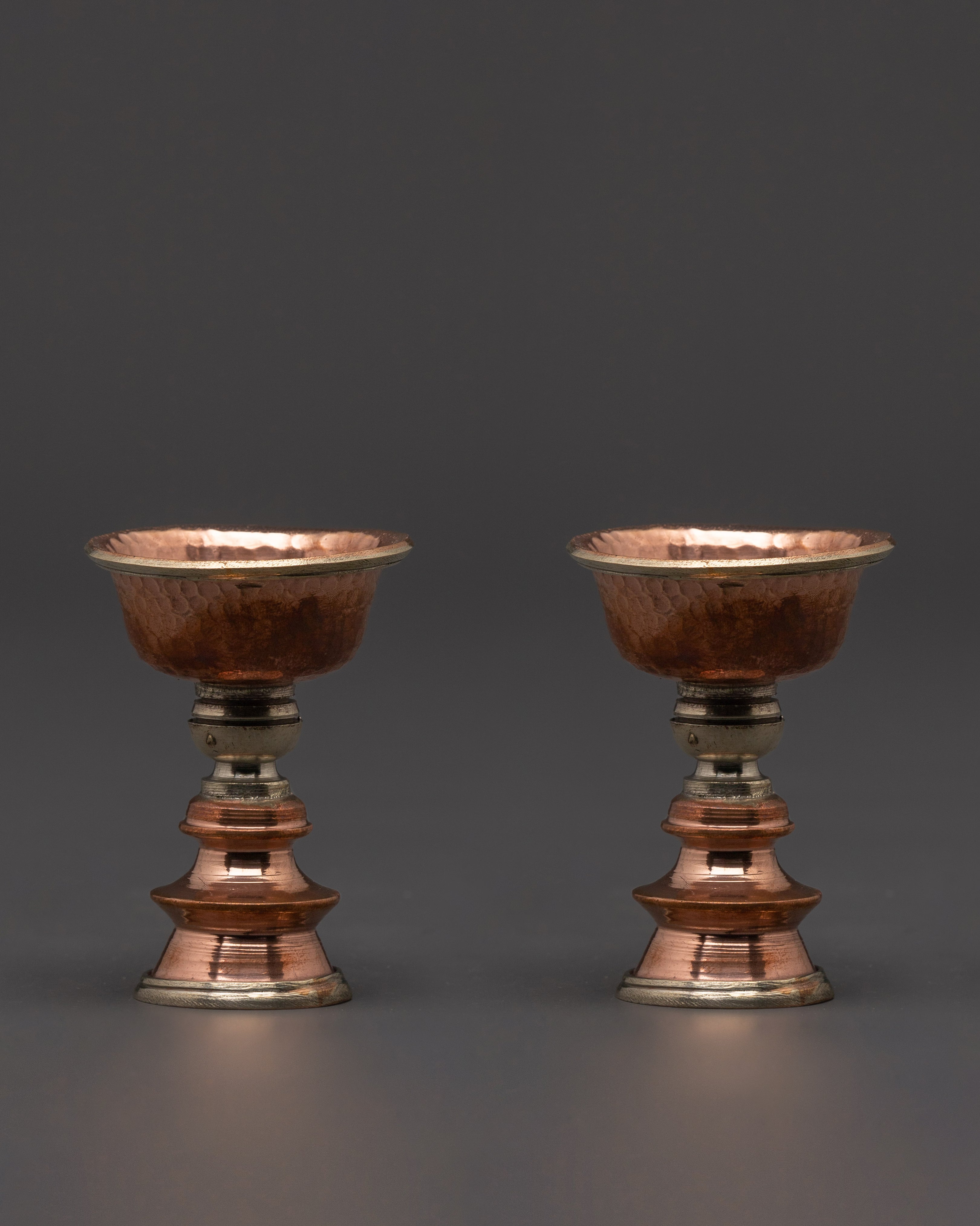 Altar Butter Lamp set