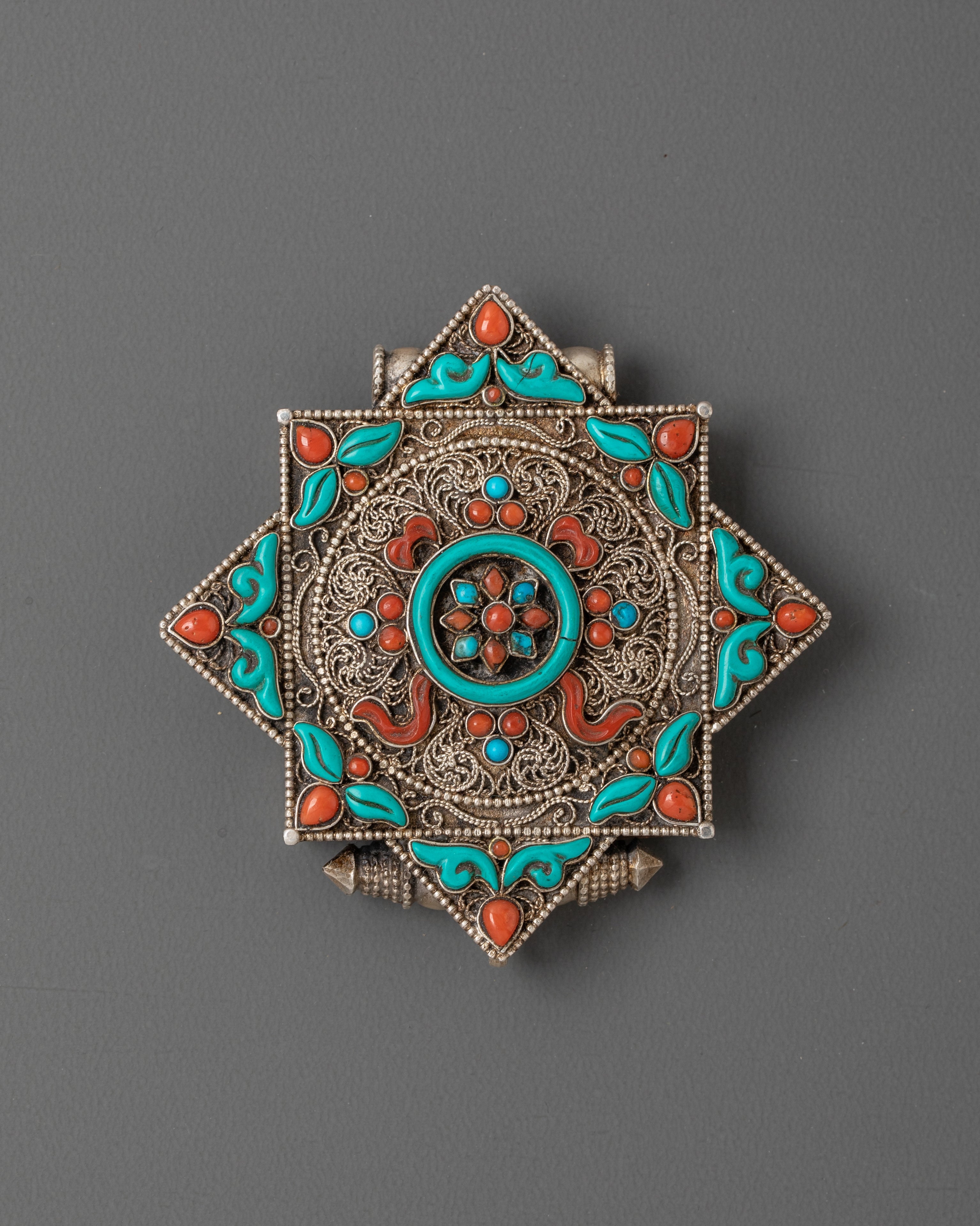 Tibetan Buddhist Ghau Box Locket