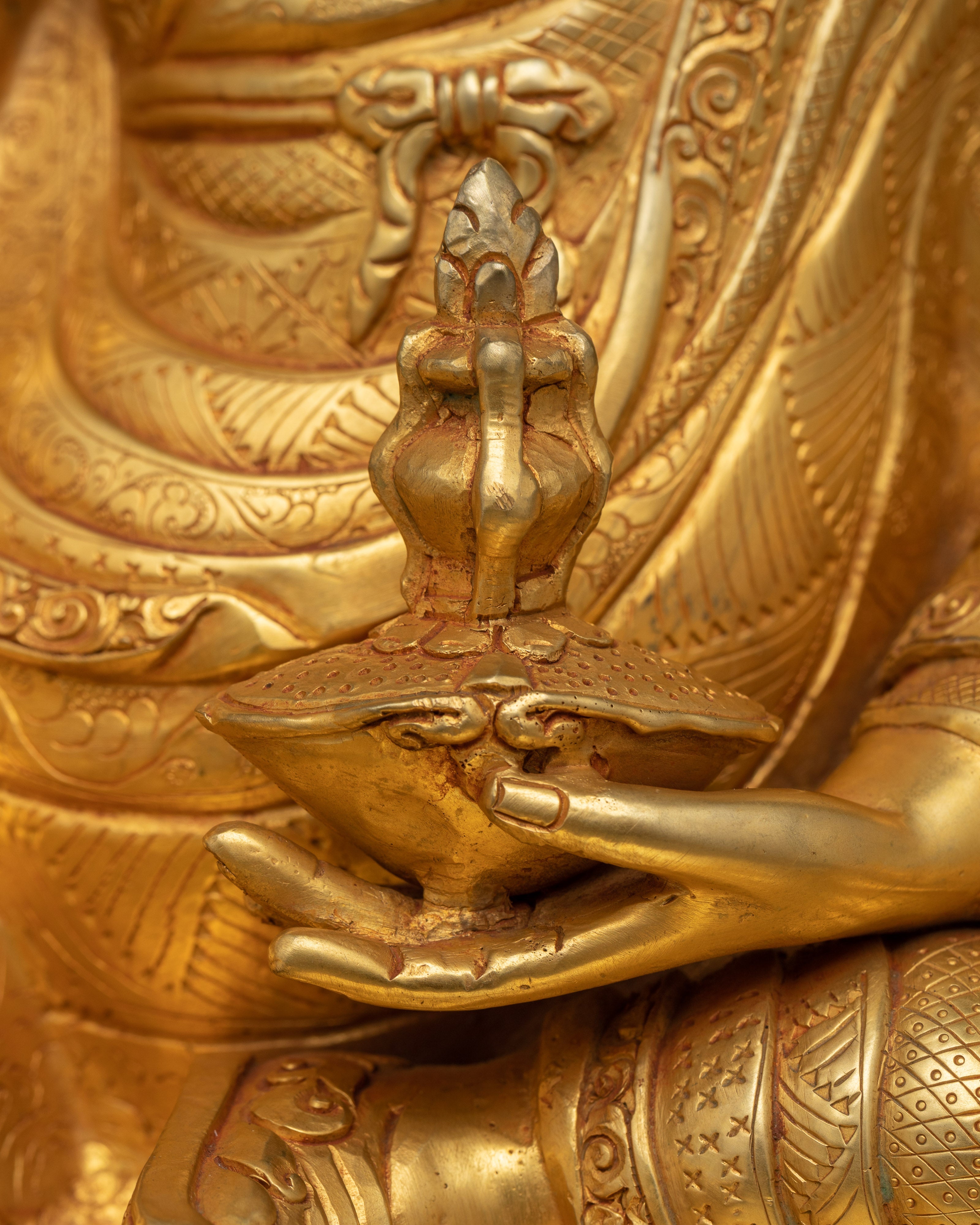 Padmasambava Statue | 19.2" Lotus Born Master | Second Buddha
